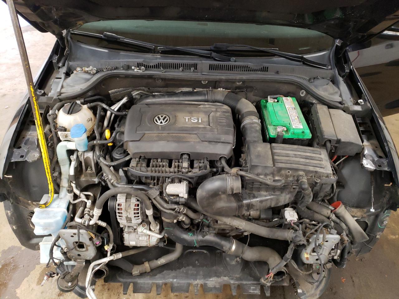 2014 Volkswagen Jetta VIN 3VW5T7AJ8EM315711 Copart auction photo, front end damage thumbnail 11