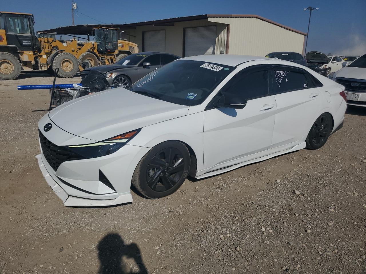 2021 Hyundai Elantra VIN 5NPLM4AG7MH020646