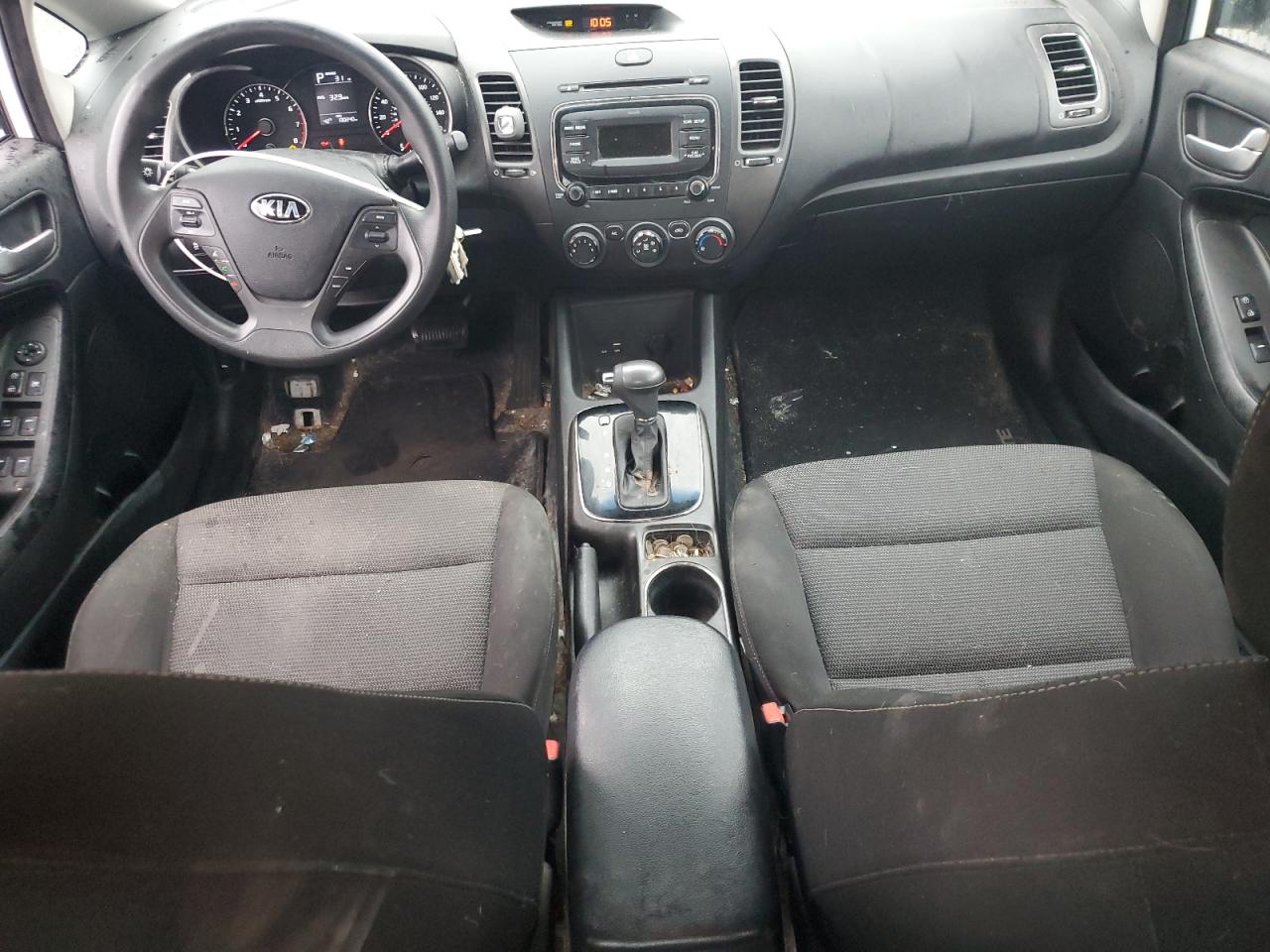 2017 KIA Forte VIN 3KPFK4A76HE045003 Copart auction photo, front end damage thumbnail 8