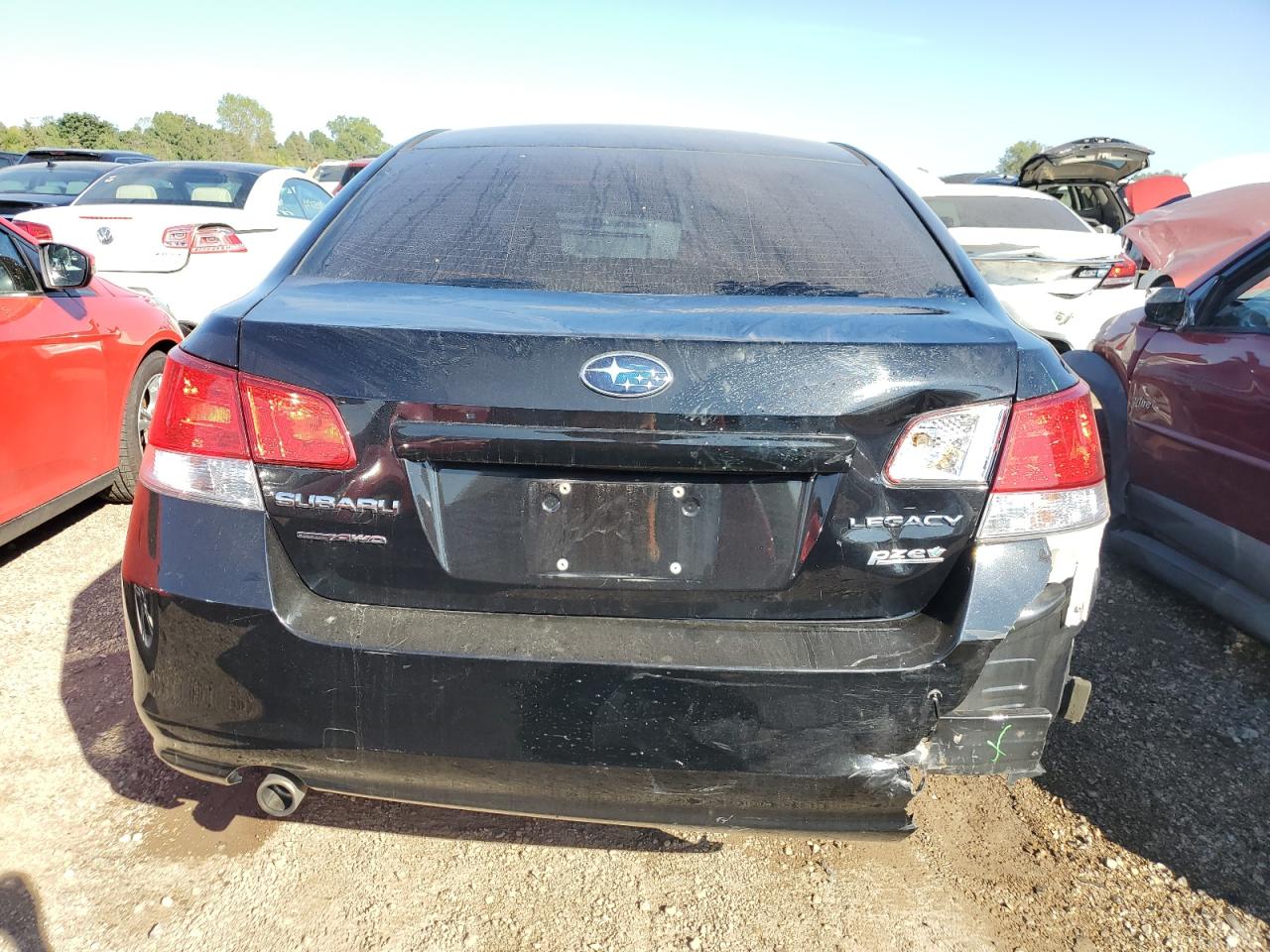2013 Subaru Legacy VIN 4S3BMBA60D3026923 Copart auction photo, rear end / front end damage thumbnail 6