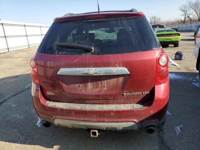 2012 Chevrolet Equinox VIN 2GNFLGE57C6357550 Copart auction photo, front end / top/roof damage thumbnail 6