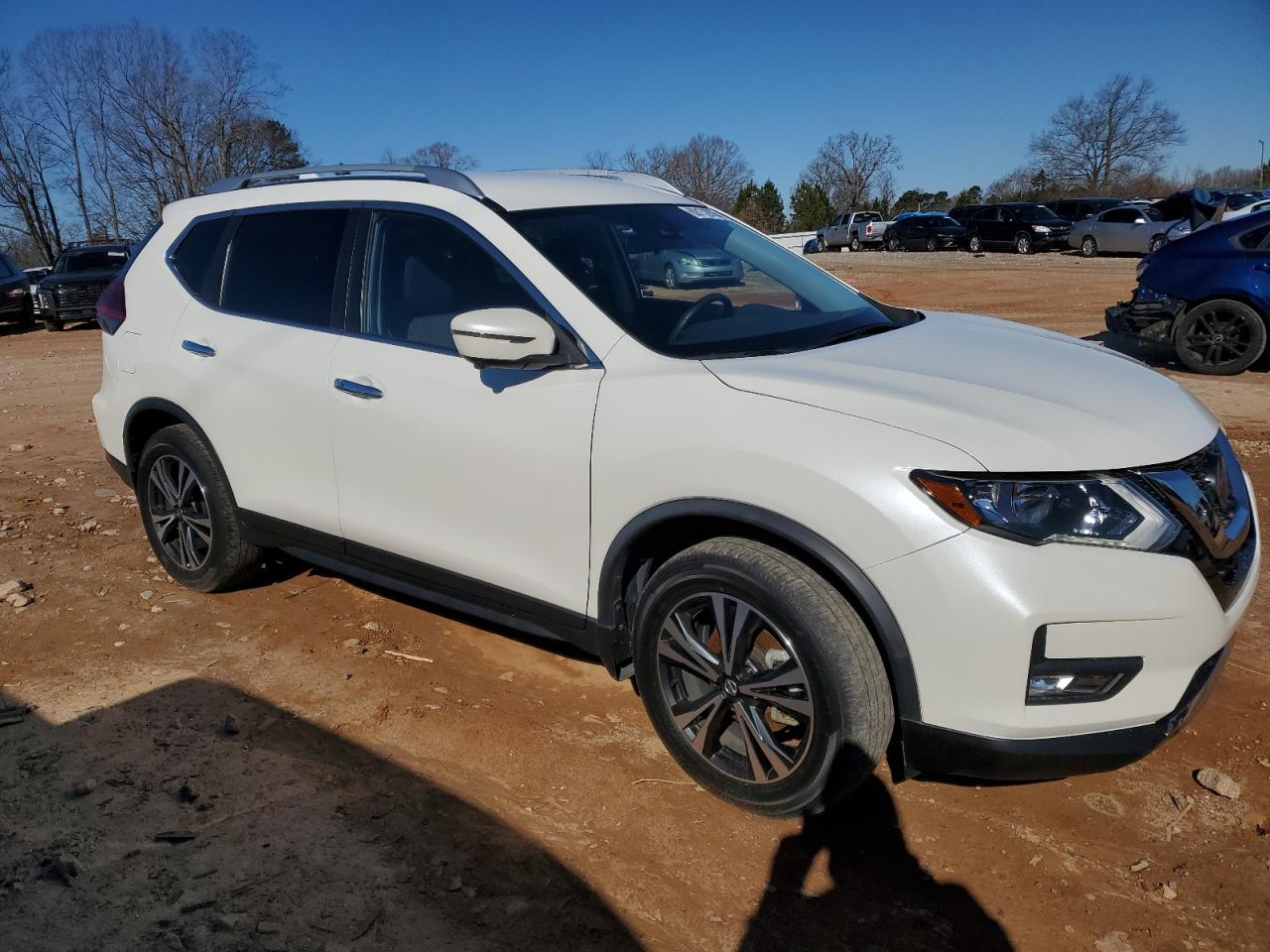 2019 Nissan Rogue VIN JN8AT2MV8KW402642 Copart auction photo, side damage thumbnail 4