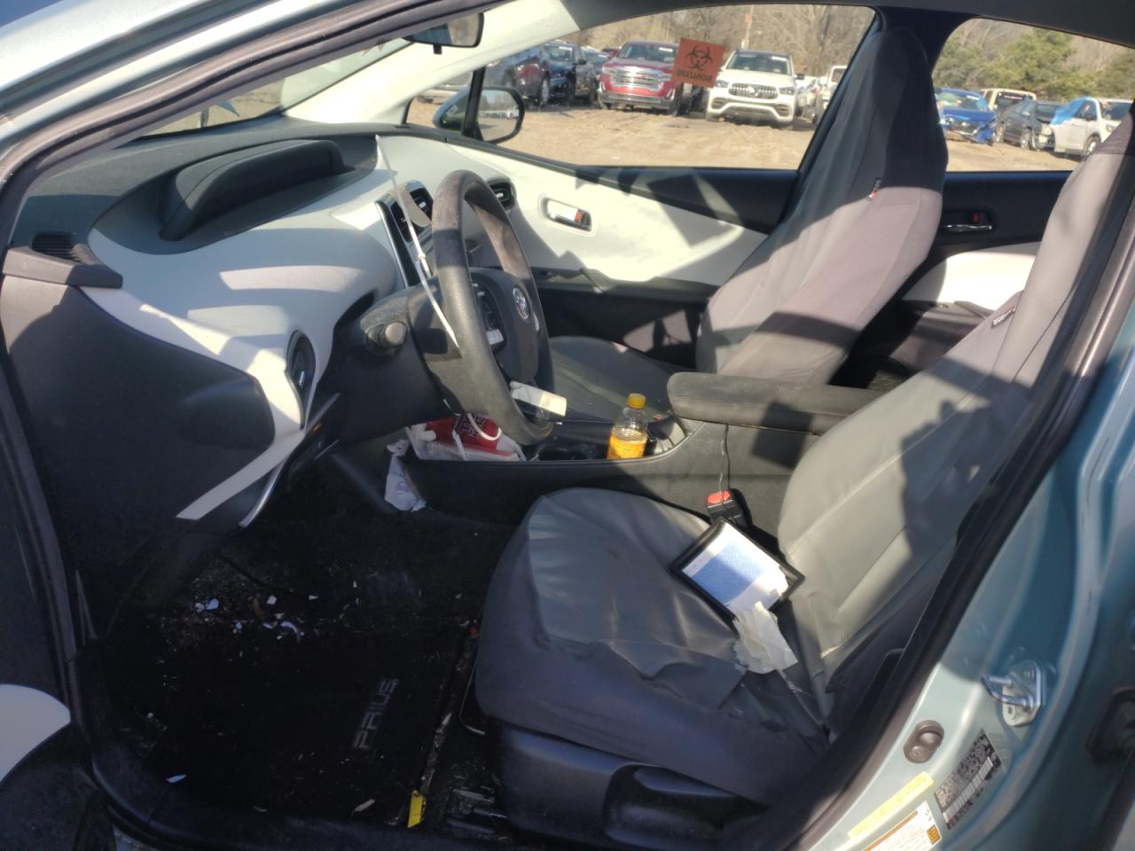 2016 Toyota Prius VIN JTDKARFU4G3003626 Copart auction photo, minor dent/scratches damage thumbnail 7