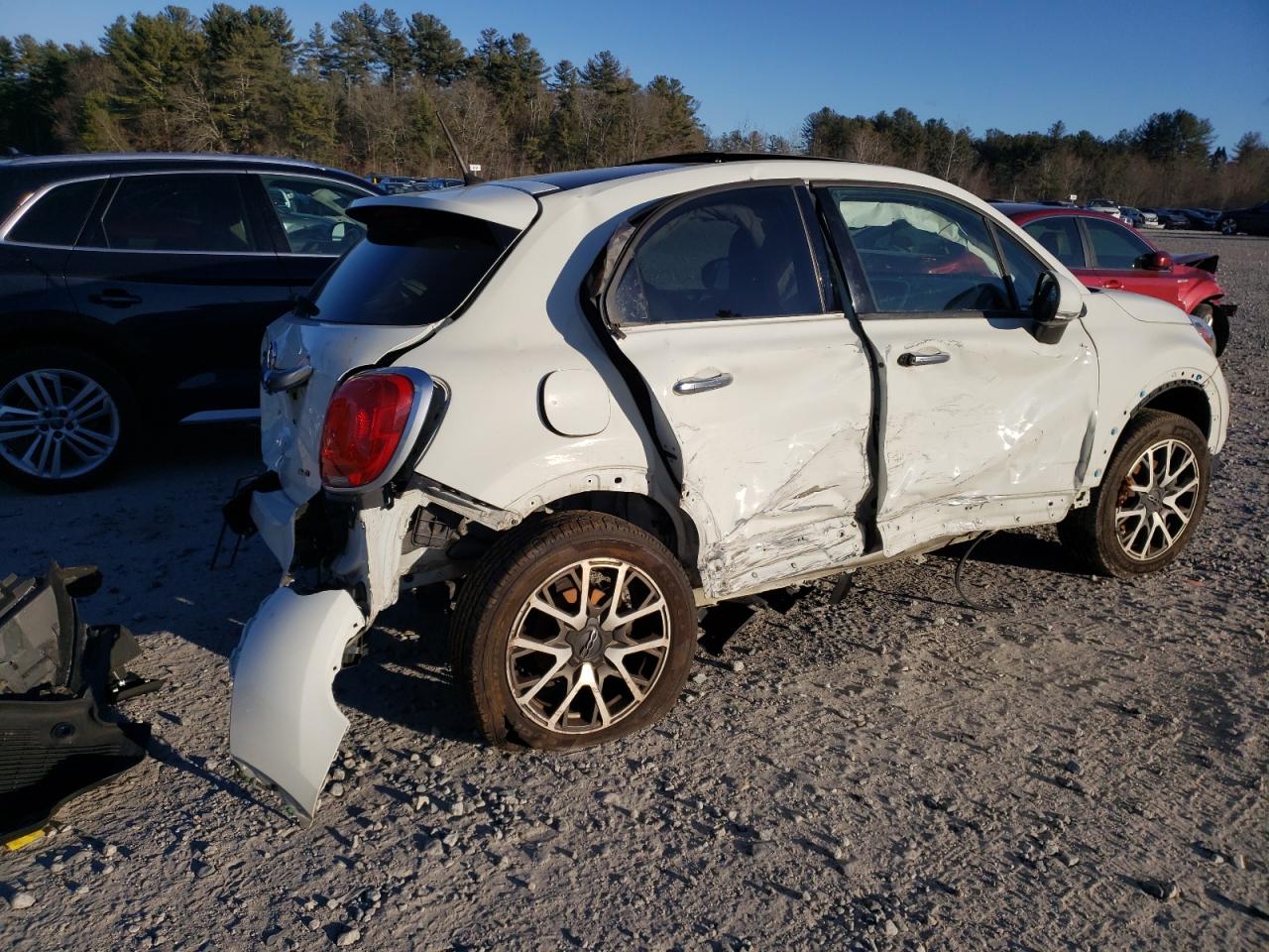 2016 Fiat 500 VIN ZFBCFYET9GP381557 Copart auction photo, all over damage thumbnail 3