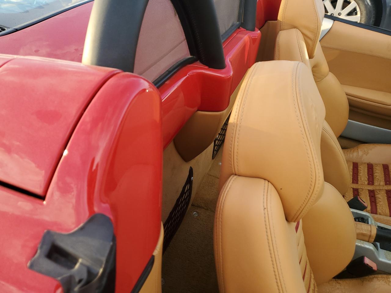 2001 Ferrari 360 VIN ZFFYT53A810122619 Copart auction photo, water/flood damage thumbnail 10