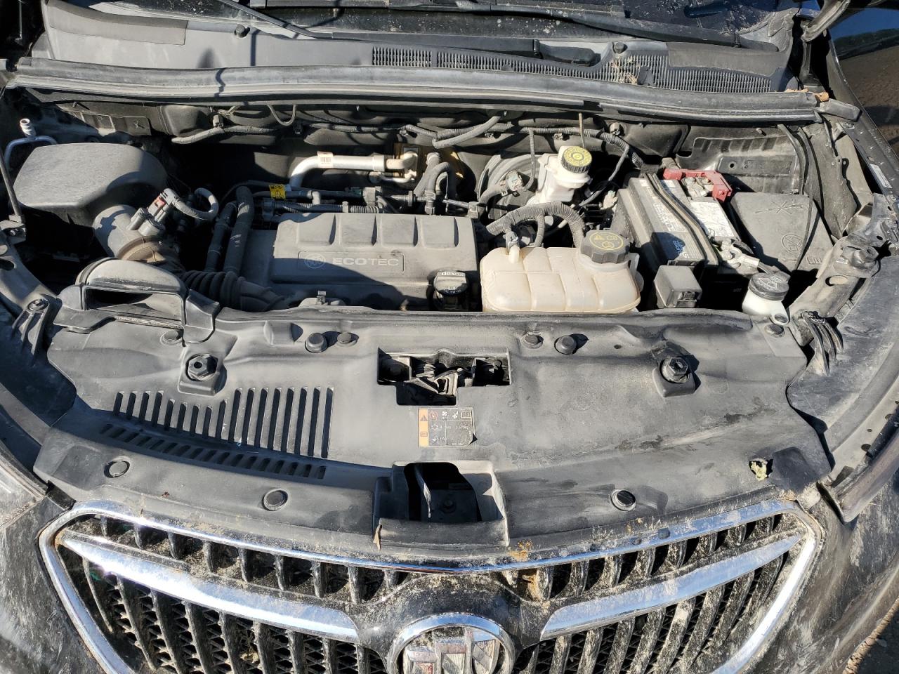 2017 Buick Encore VIN KL4CJFSB5HB194143 Copart auction photo, undercarriage / front end damage thumbnail 13