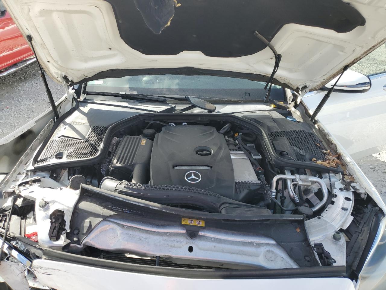 2016 Mercedes-Benz C-klasse VIN 55SWF4JB8GU160072 Copart auction photo, front end / rear end damage thumbnail 11