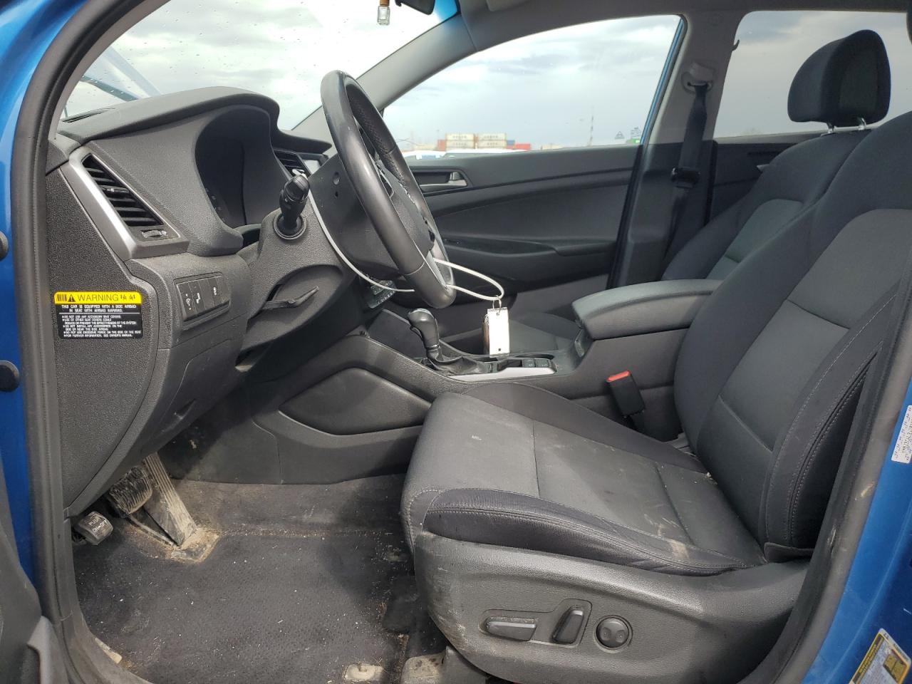 2018 Hyundai Tucson VIN KM8J3CAL3JU810881 Copart auction photo, front end / side damage thumbnail 7