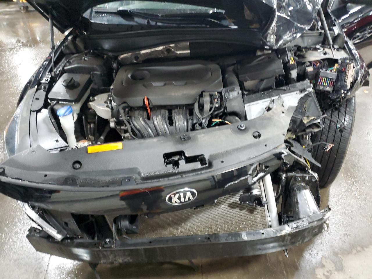 2018 KIA Optima VIN 5XXGU4L32JG241817 Copart auction photo, front end / rear end damage thumbnail 12