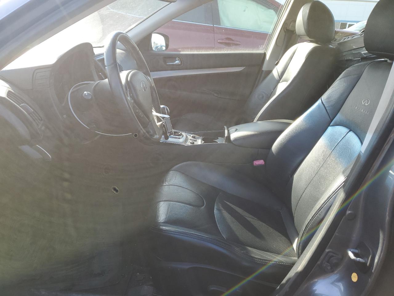 2012 Infiniti G VIN JN1CV6AR6CM672725 Copart auction photo, front end damage thumbnail 7