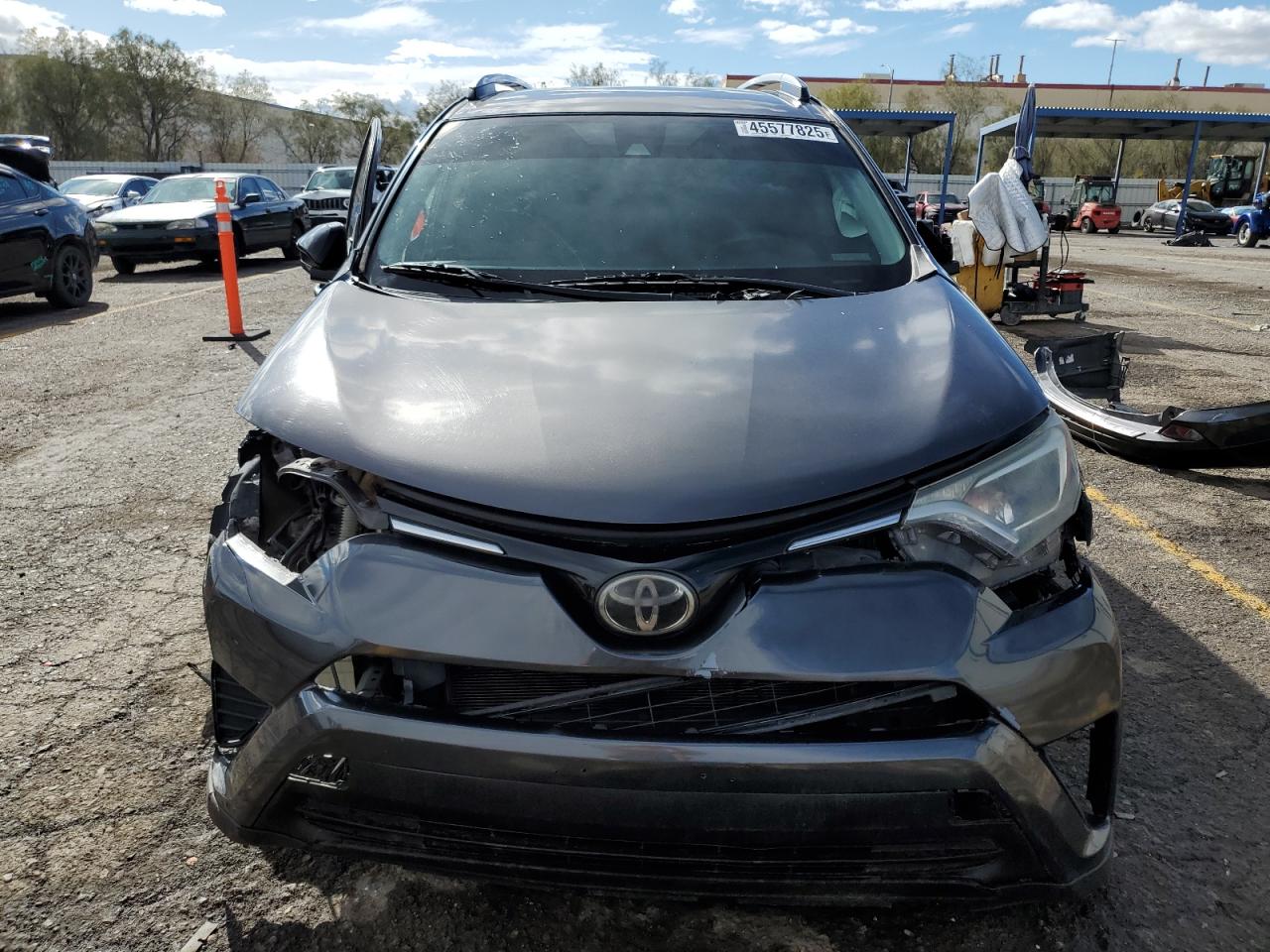 2017 Toyota RAV 4 VIN 2T3ZFREV8HW381778 Copart auction photo, front end / rear end damage thumbnail 5