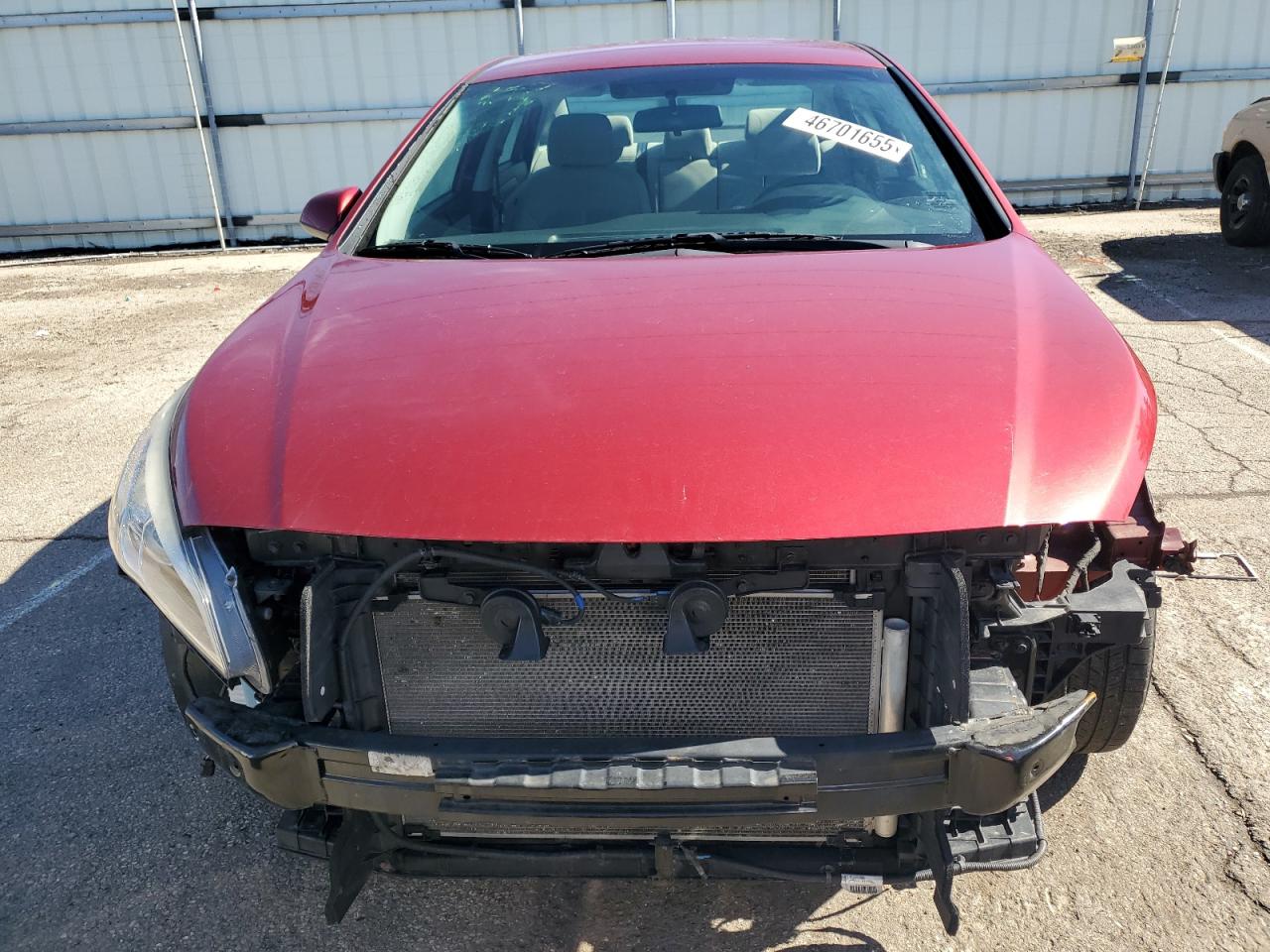 2015 Hyundai Sonata VIN 5NPE24AF2FH206684 Copart auction photo, front end / side damage thumbnail 5