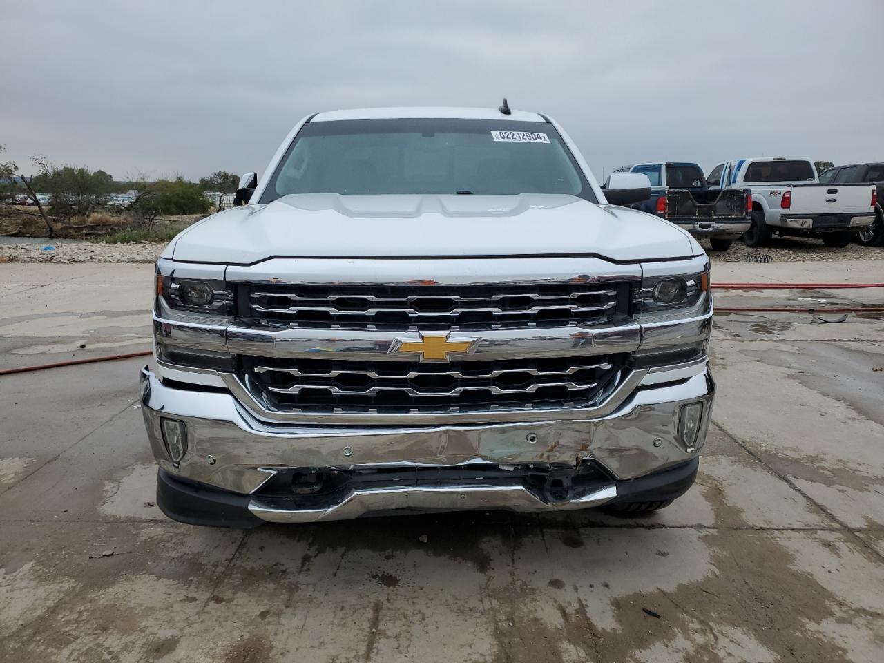 2018 Chevrolet Silverado VIN 3GCUKSEC4JG466182 Copart auction photo, front end / rear end damage thumbnail 5