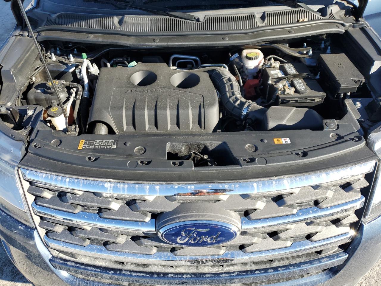 2018 Ford Explorer VIN 1FM5K7BH1JGC23535 Copart auction photo, side damage thumbnail 13