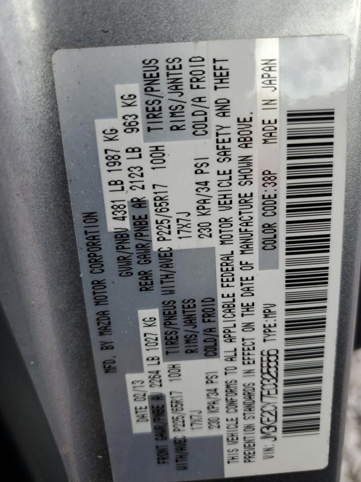 2014 Mazda CX-5 VIN JM3KE2CY7E0325556 Copart auction photo, front end damage thumbnail 12
