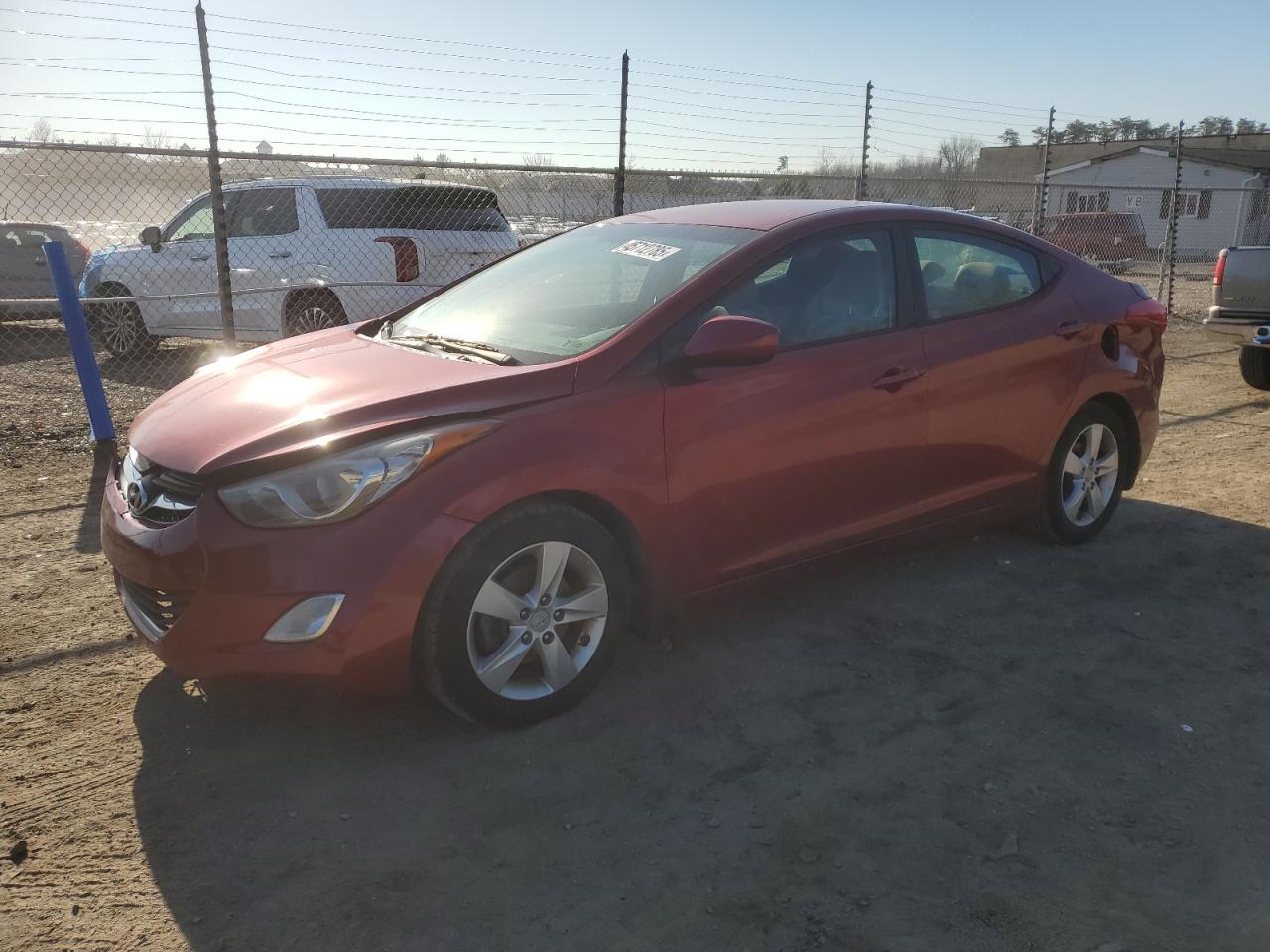 2013 Hyundai Elantra VIN 5NPDH4AE6DH246247