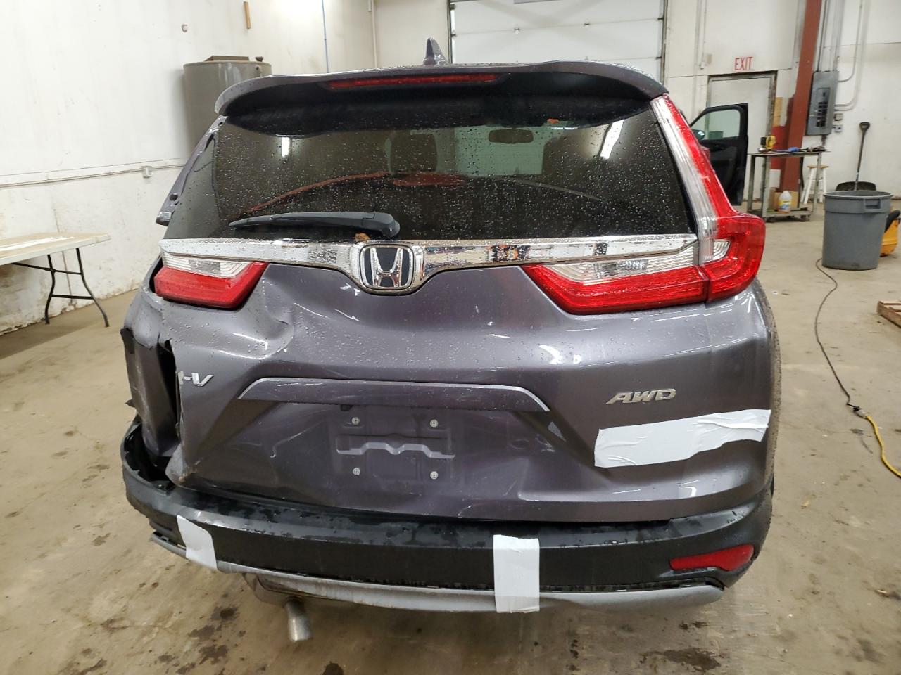 2018 Honda CR-V VIN 7FARW2H87JE092355 Copart auction photo, rear end damage thumbnail 6