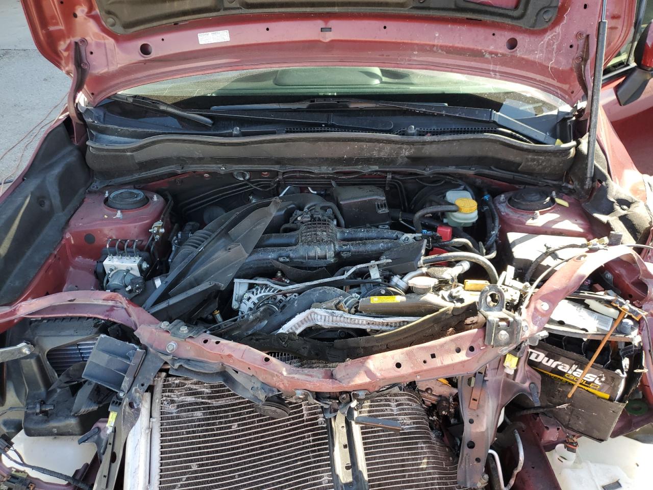 2015 Subaru Forester VIN JF2SJADC3FH417656 Copart auction photo, front end damage thumbnail 12