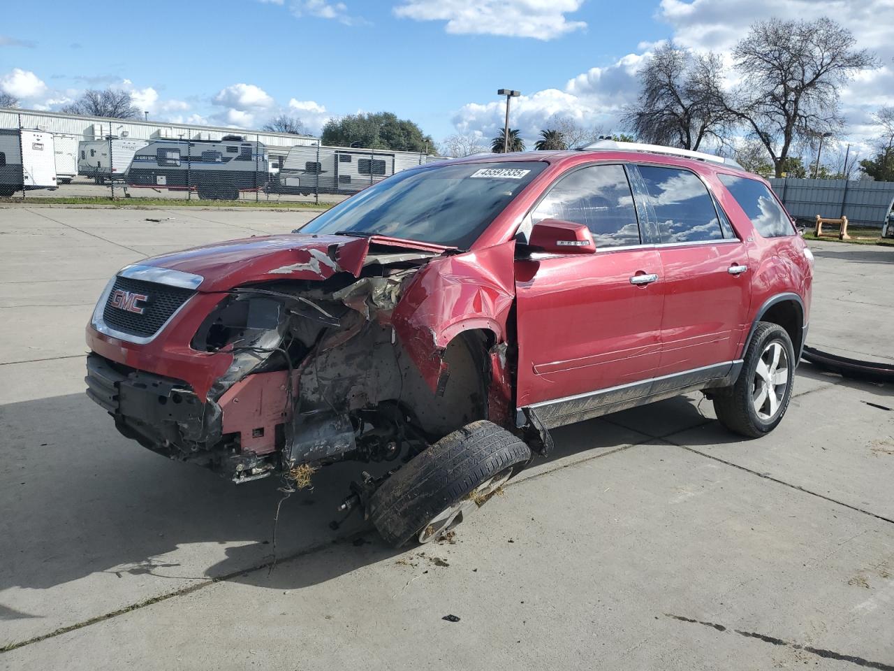 2012 GMC Acadia VIN 1GKKVRED9CJ287674