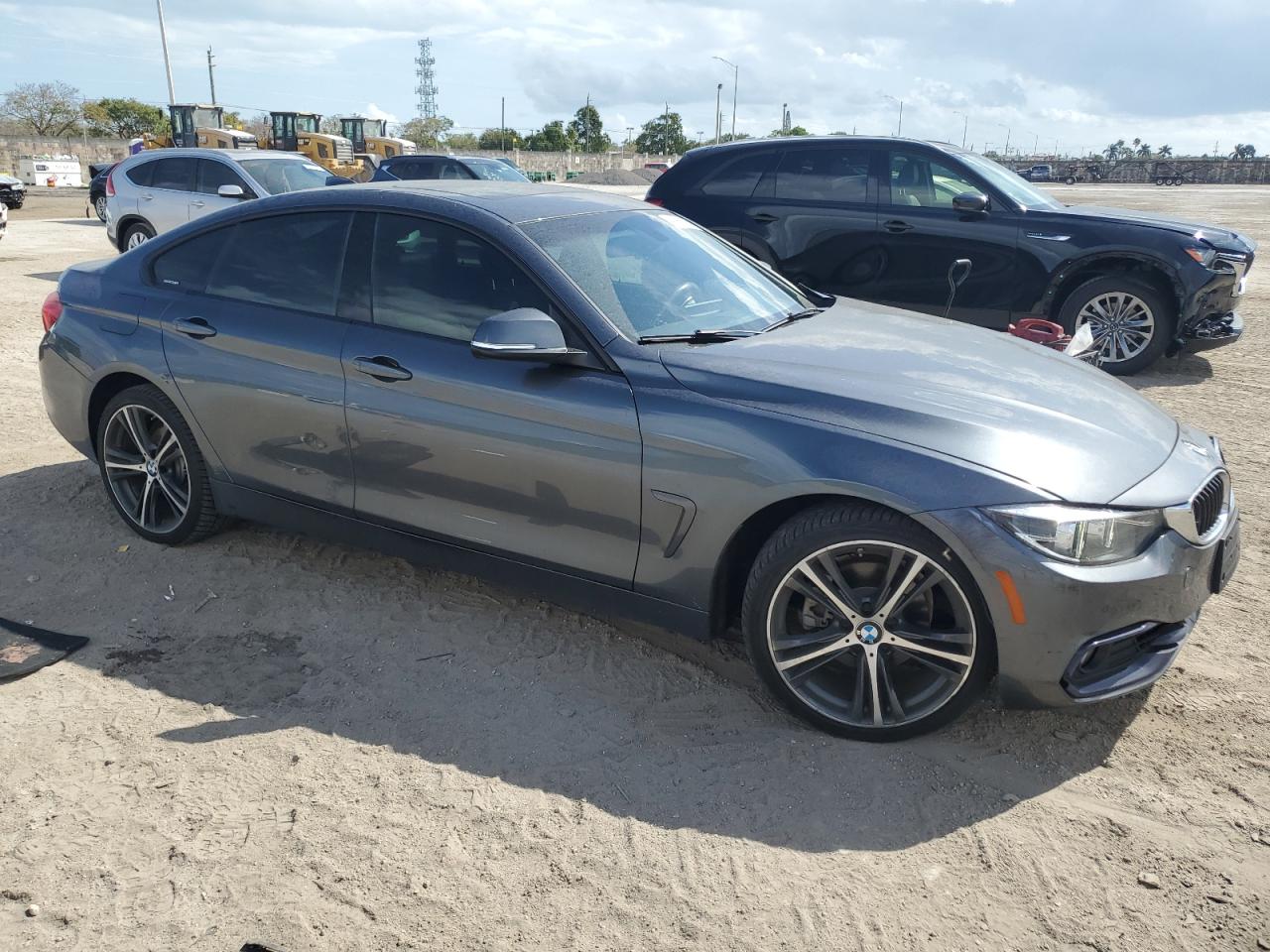 2018 BMW 4er VIN WBA4J3C59JBL04843 Copart auction photo, front end damage thumbnail 4