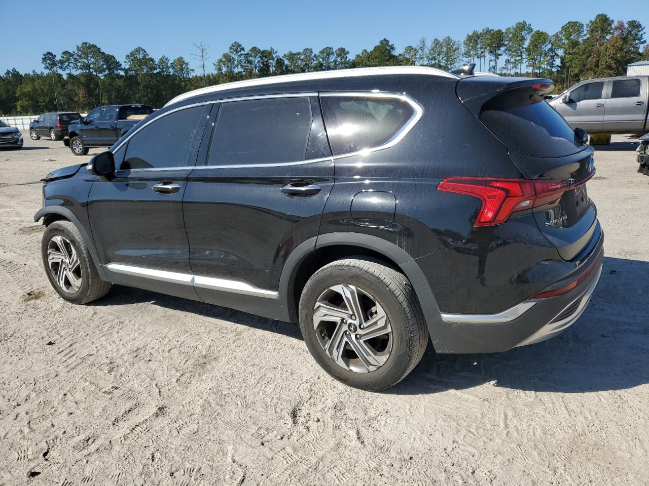 2022 Hyundai Santa Fe VIN 5NMS34AJ3NH474241 Copart auction photo, front end damage thumbnail 2