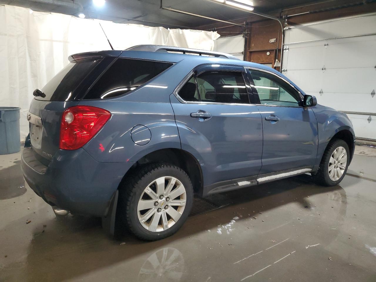2011 Chevrolet Equinox VIN 2CNFLEE54B6411040 Copart auction photo, front end / side damage thumbnail 3