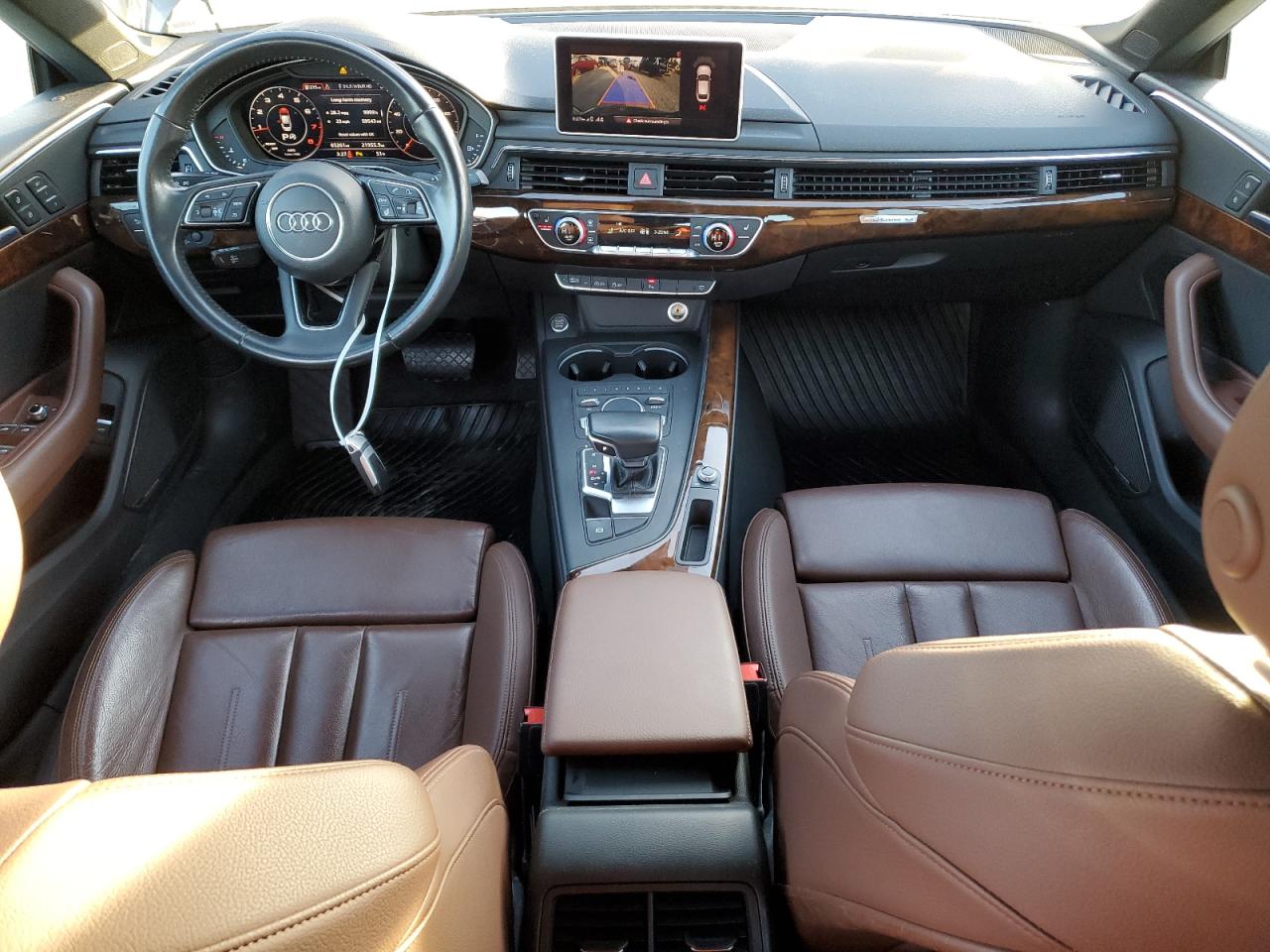 2018 Audi A5 VIN WAUENCF54JA009501 Copart auction photo, side damage thumbnail 8