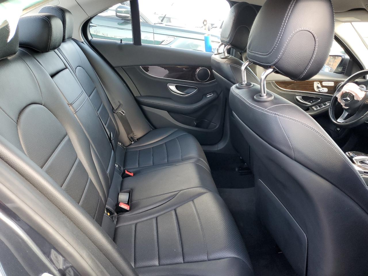 2015 Mercedes-Benz C-klasse VIN 55SWF4JB3FU048875 Copart auction photo, front end / side damage thumbnail 10