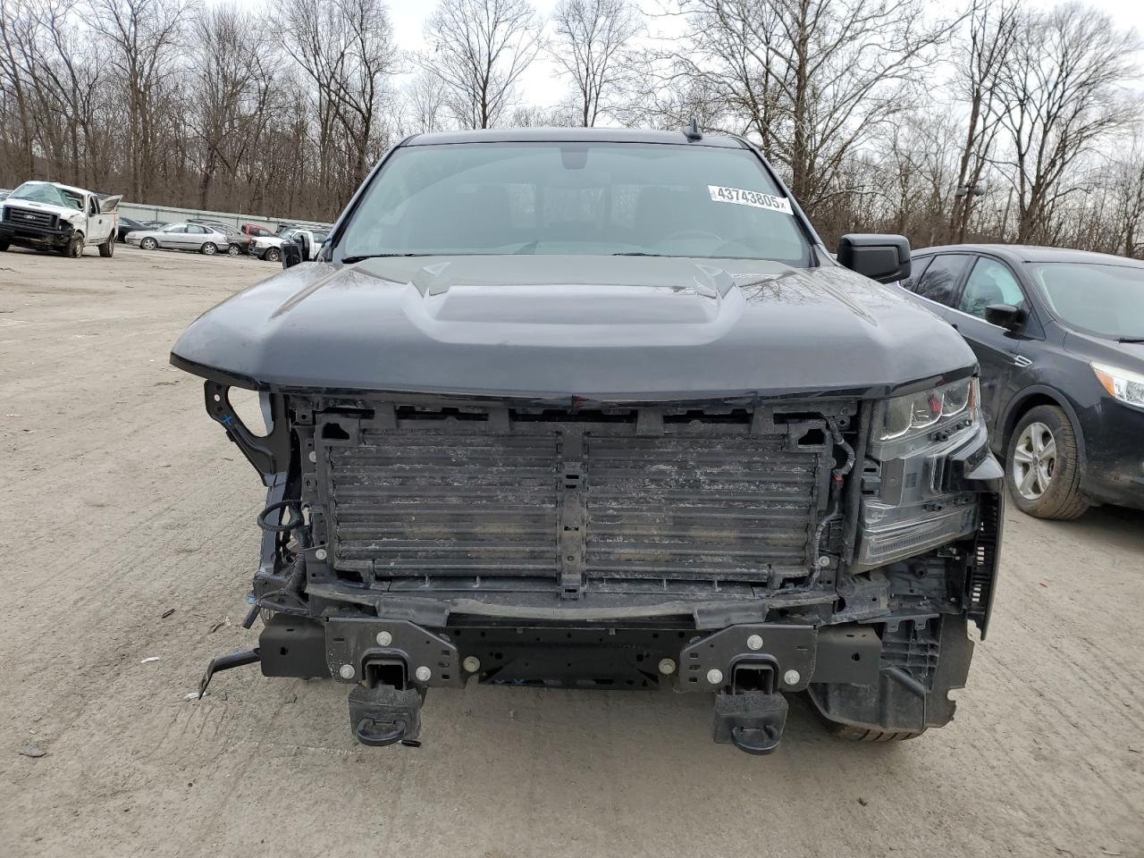 2020 Chevrolet Silverado VIN 1GCRYEED9LZ358724 Copart auction photo, front end damage thumbnail 5