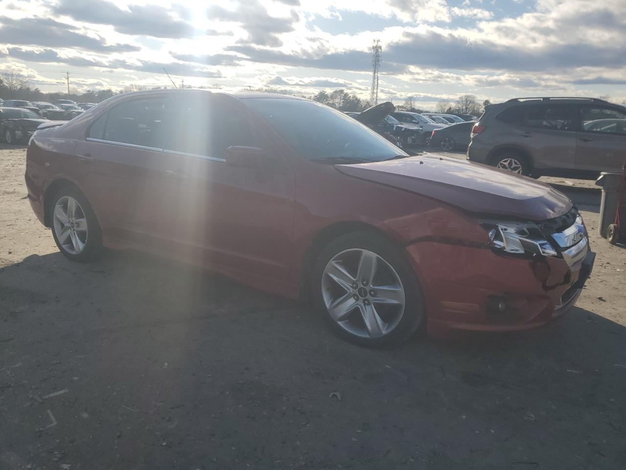 2010 Ford Fusion VIN 3FAHP0KC4AR232386 Copart auction photo, front end / minor dent/scratches damage thumbnail 4