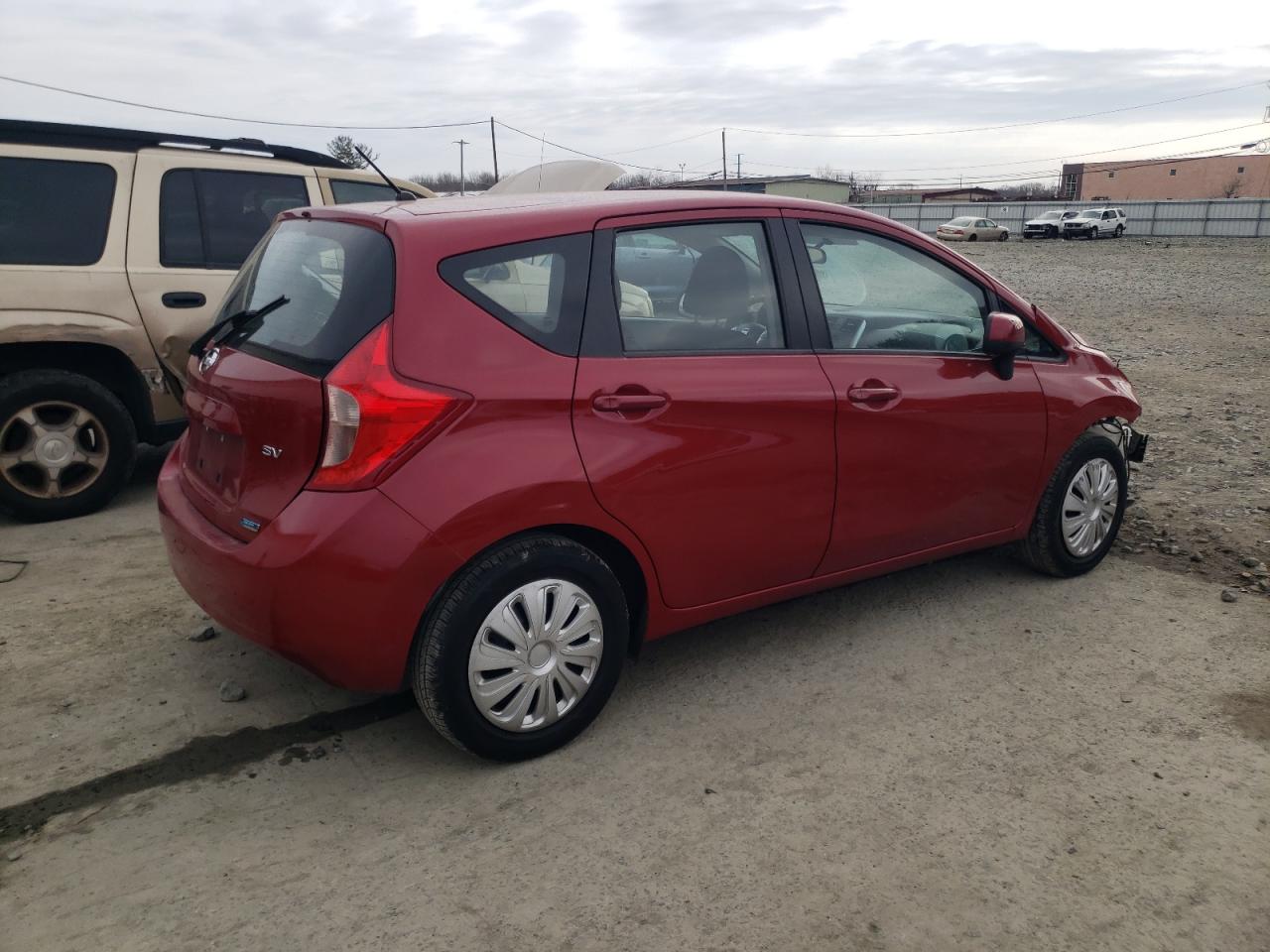 2014 Nissan Versa VIN 3N1CE2CP5EL437055 Copart auction photo, front end damage thumbnail 3