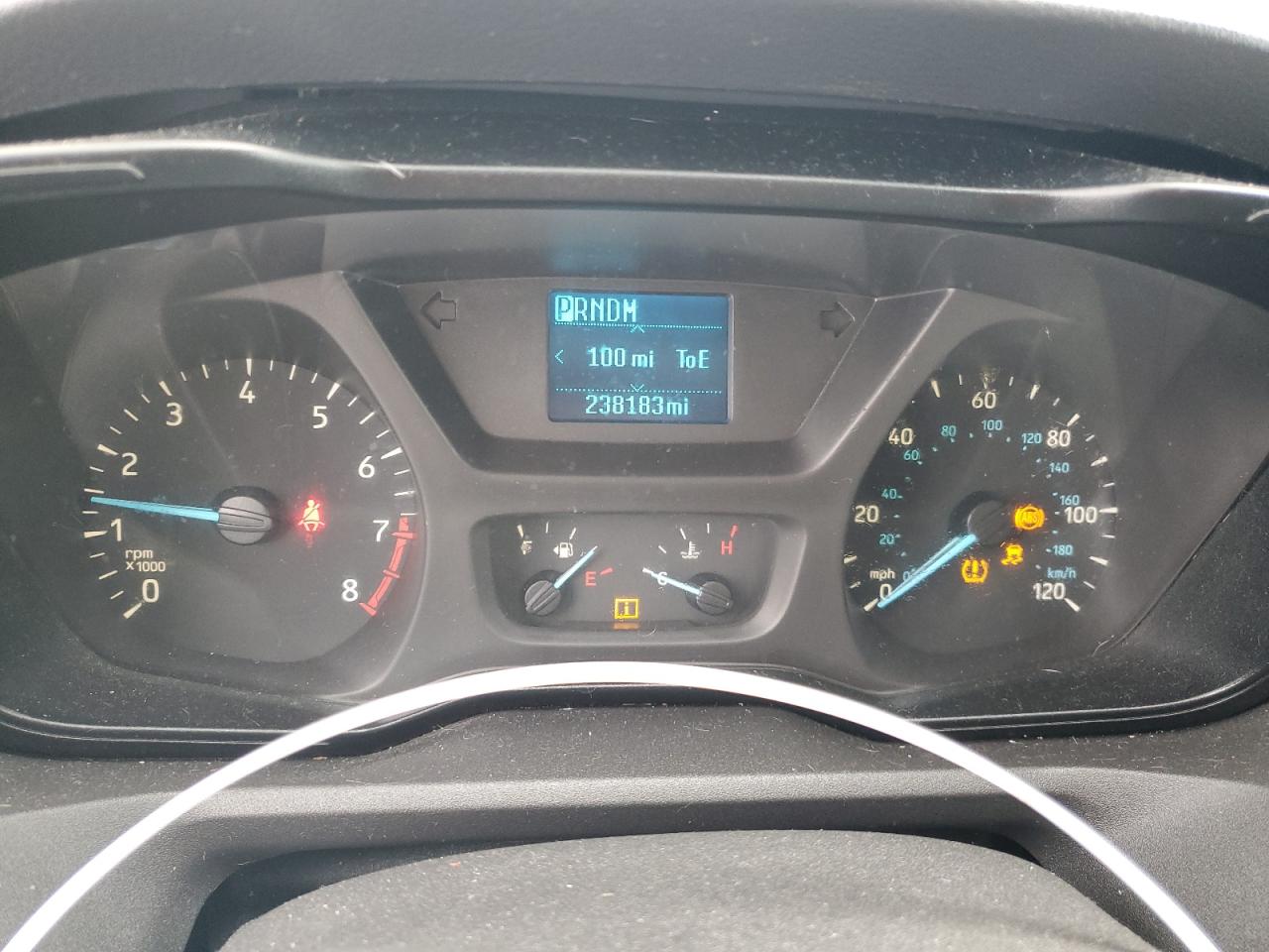 2015 Ford Transit VIN 1FTNR1ZM8FKA60662 Copart auction photo, front end damage thumbnail 9