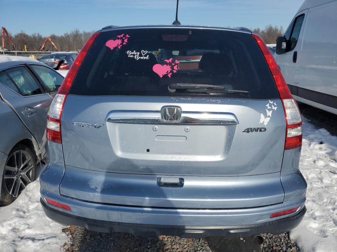2011 Honda CR-V VIN 5J6RE4H78BL050447 Copart auction photo, front end damage thumbnail 6