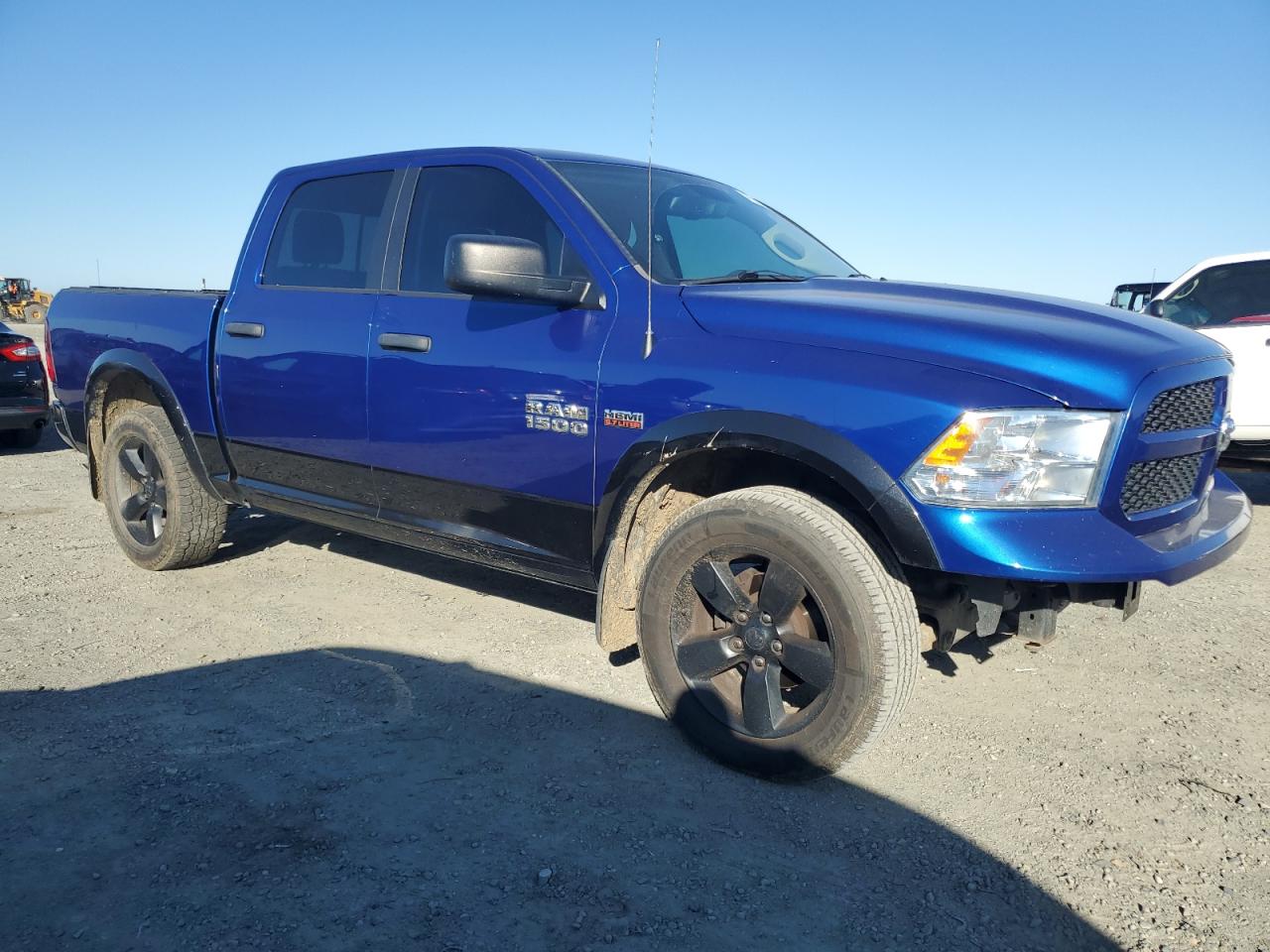 2017 RAM 1500 VIN 1C6RR7LT9HS579895 Copart auction photo, front end damage thumbnail 4