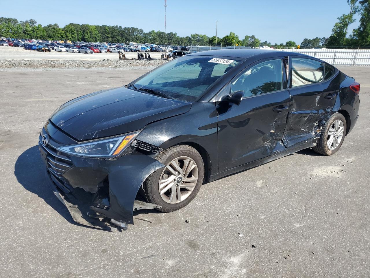 2020 Hyundai Elantra VIN 5NPD84LF7LH543760
