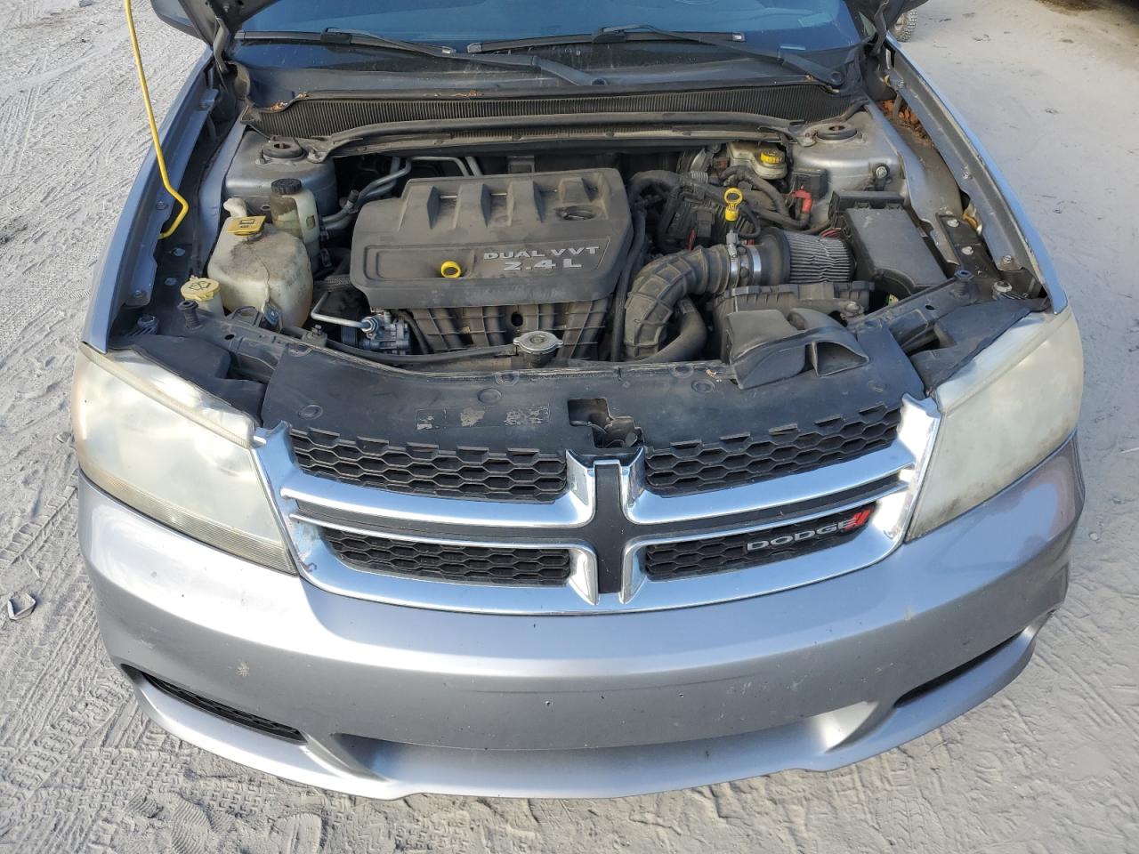 2013 Dodge Avenger VIN 1C3CDZAB1DN599557 Copart auction photo, side / minor dent/scratches damage thumbnail 11