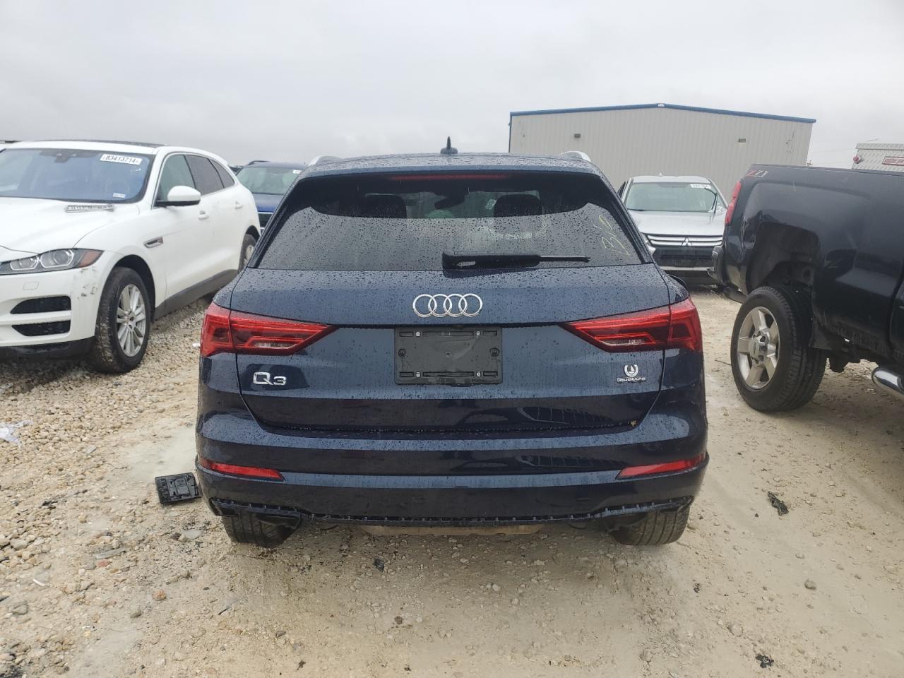 2020 Audi Q3 VIN WA1BECF38L1037612 Copart auction photo, all over damage thumbnail 6