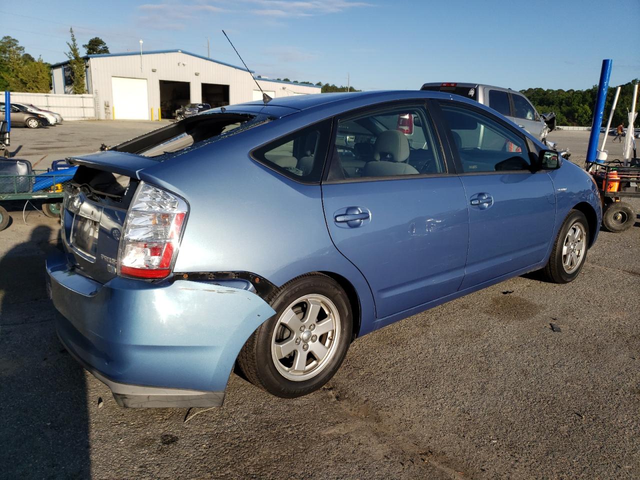 2009 Toyota Prius VIN JTDKB20U197852833 Copart auction photo, rear end damage thumbnail 3