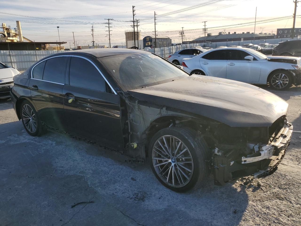2019 BMW 5er VIN WBAJA9C58KB253813 Copart auction photo, undercarriage / front end damage thumbnail 4