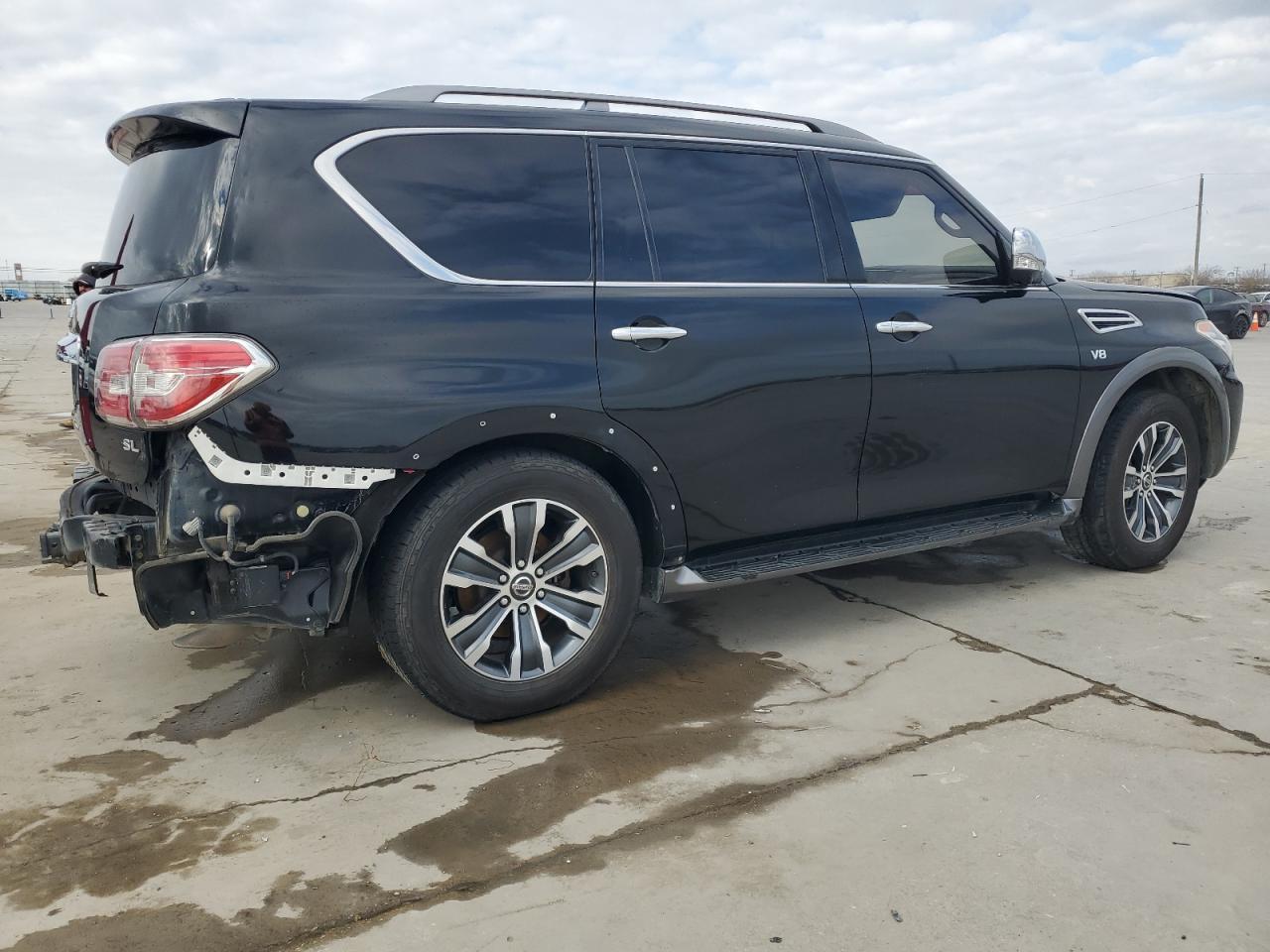 2019 Nissan Armada VIN JN8AY2NDXK9085887 Copart auction photo, rear end damage thumbnail 3