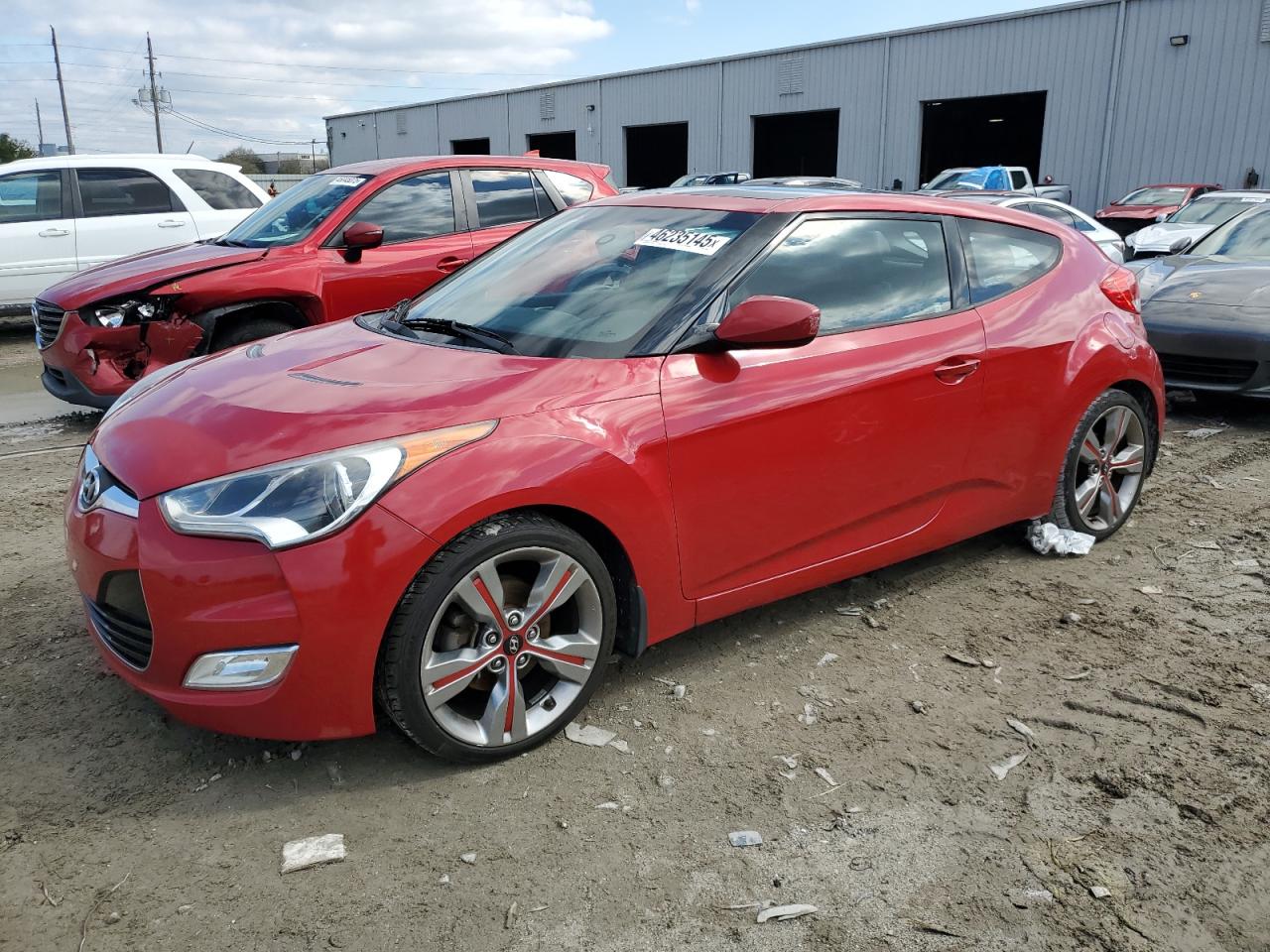 2013 Hyundai Veloster VIN KMHTC6ADXDU107009