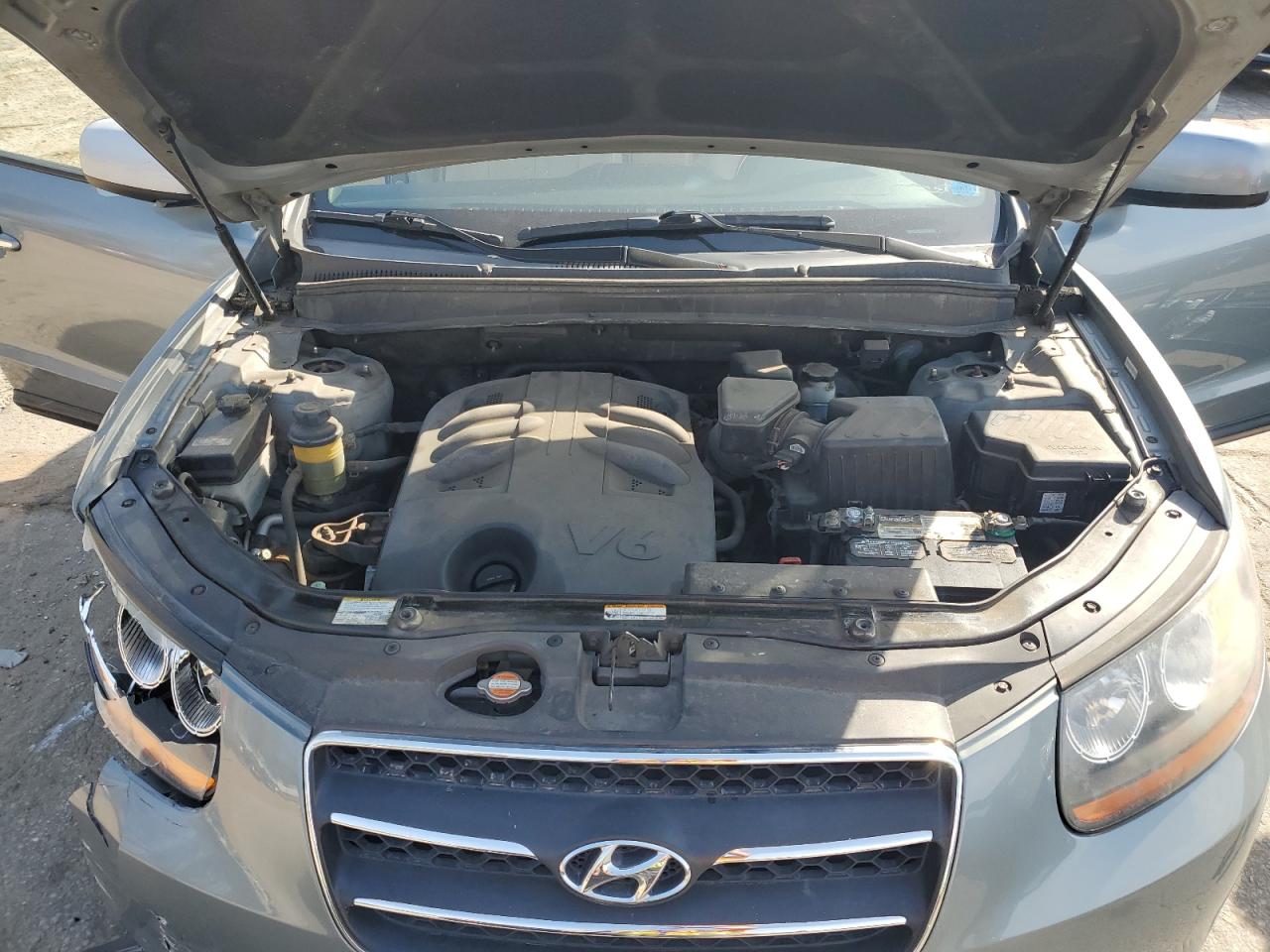 2009 Hyundai Santa Fe VIN 5NMSH13E49H329540 Copart auction photo, front end damage thumbnail 12