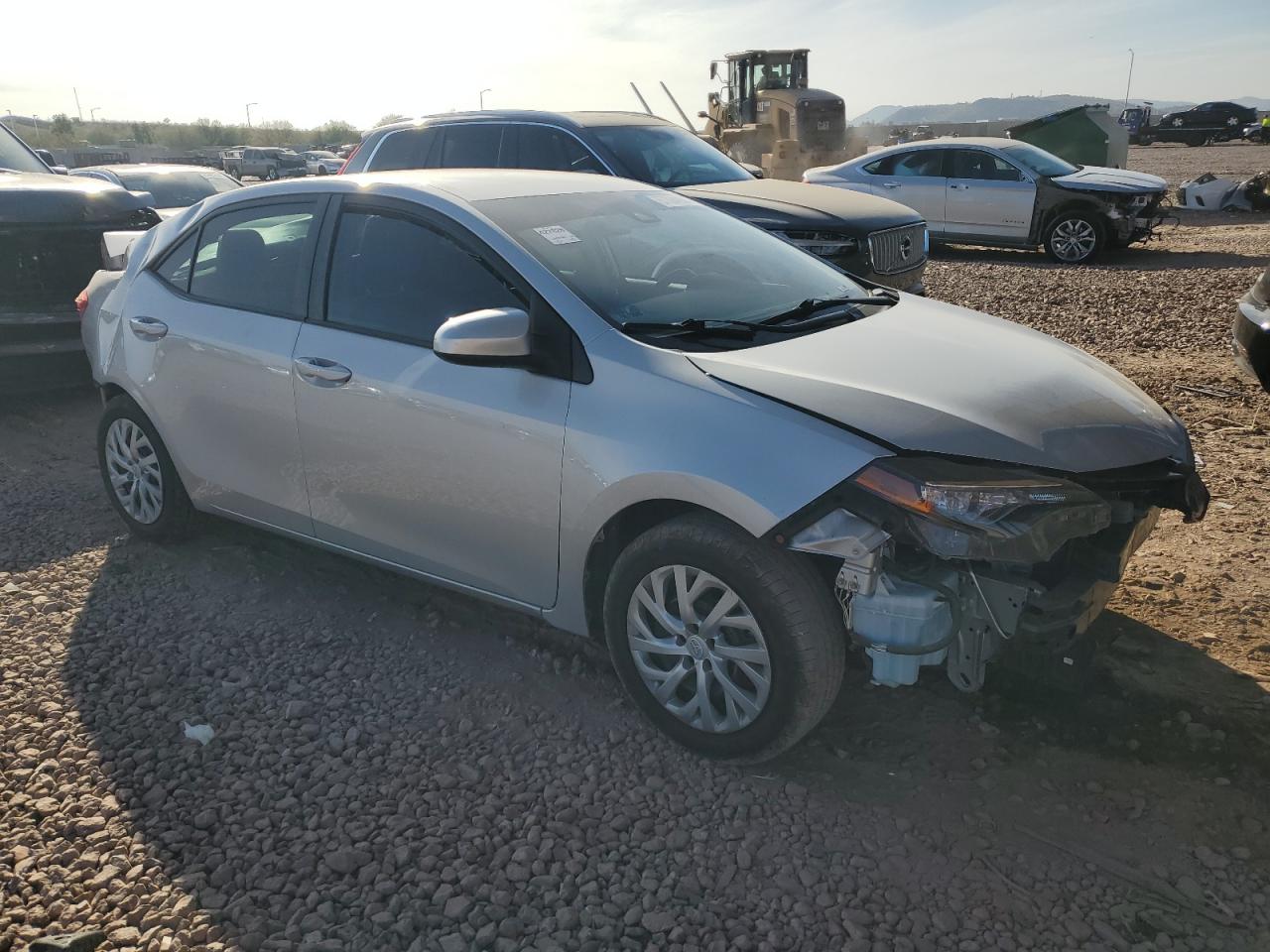 2017 Toyota Corolla VIN 2T1BURHE3HC849896 Copart auction photo, all over damage thumbnail 4