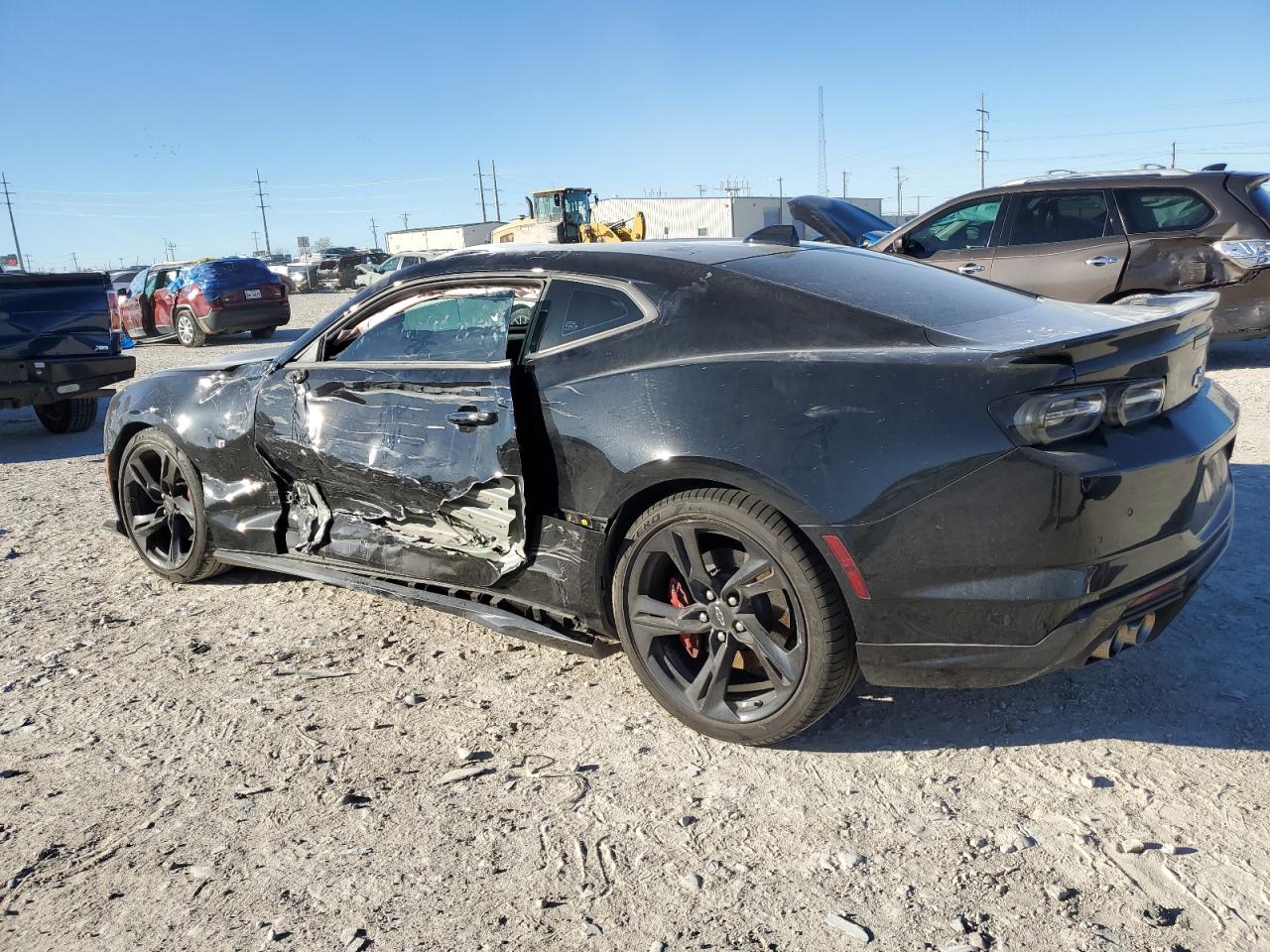 2022 Chevrolet Camaro VIN 1G1FH1R71N0103713 Copart auction photo, side / front end damage thumbnail 2