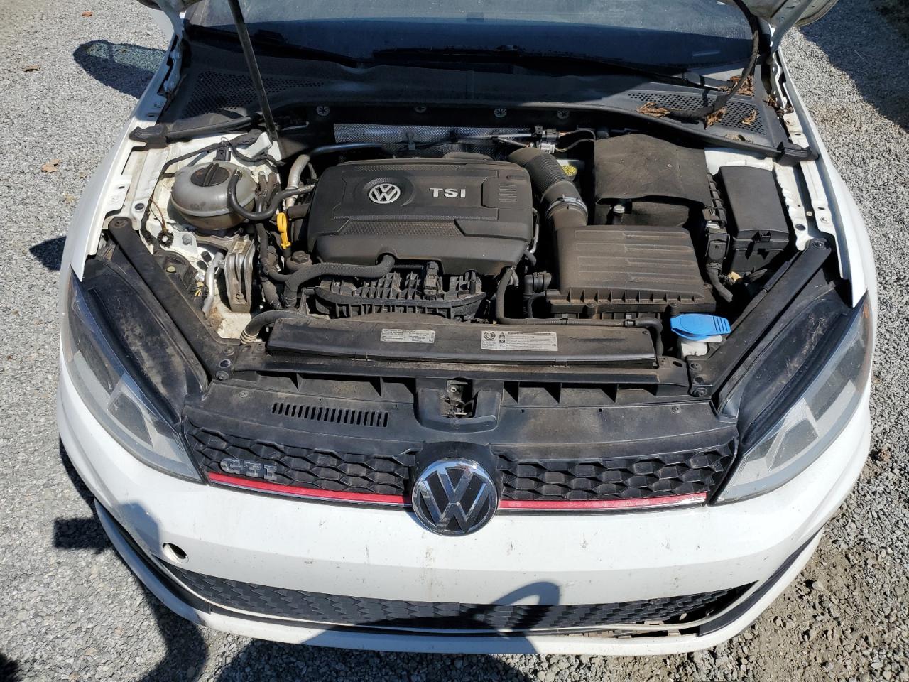 2017 Volkswagen GTI VIN 3VW4T7AUXHM032446 Copart auction photo, water/flood damage thumbnail 11