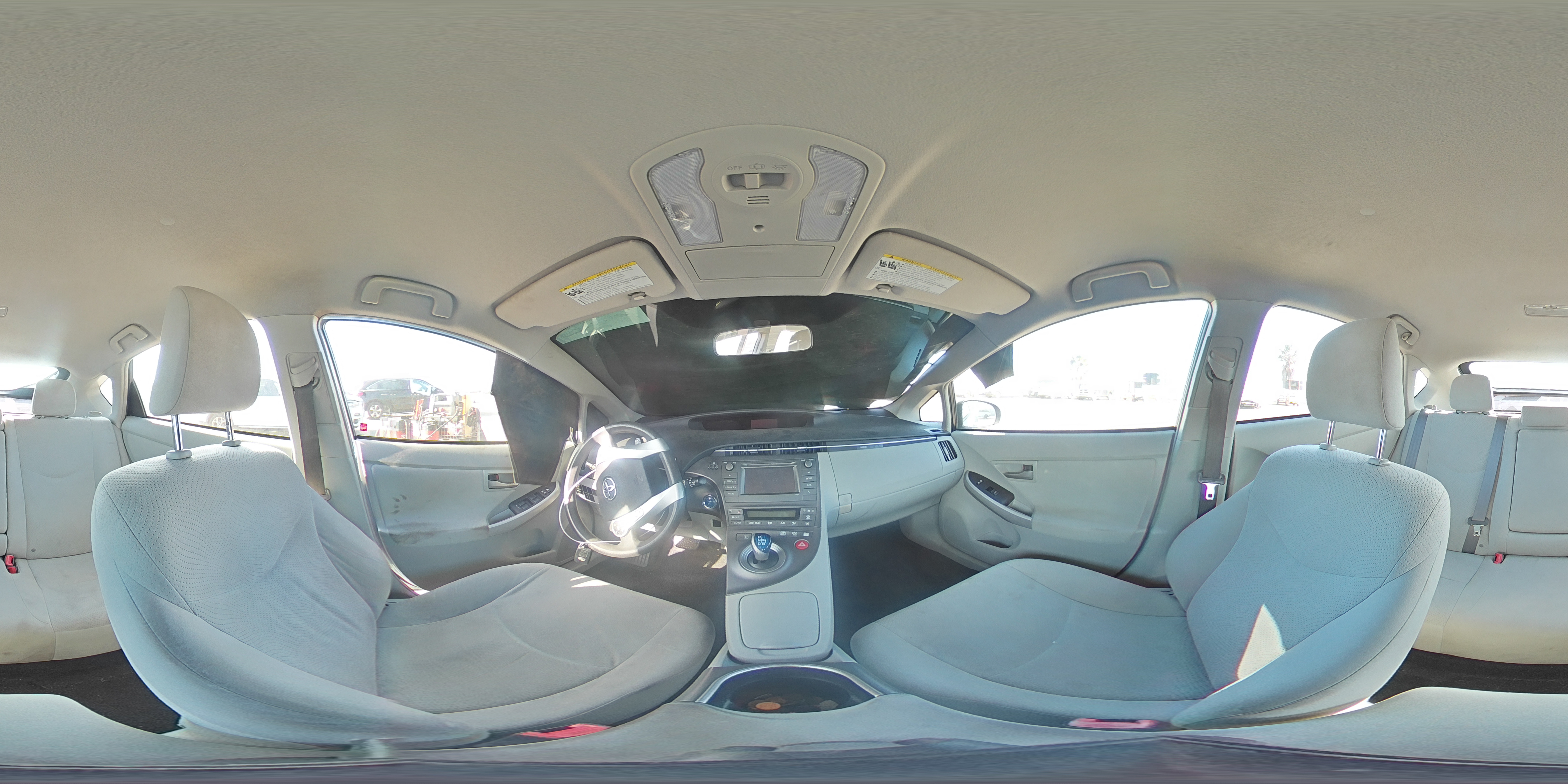 2012 Toyota Prius VIN JTDKN3DU0C5408742 Copart auction photo, front end damage thumbnail 13