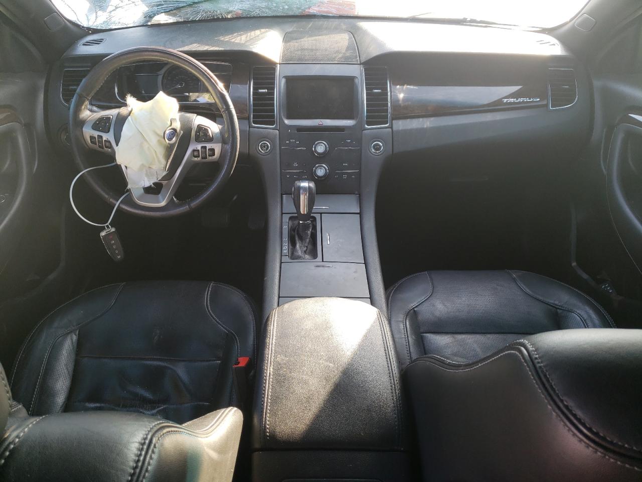 2015 Ford Taurus VIN 1FAHP2F85FG158704 Copart auction photo, front end / side damage thumbnail 8