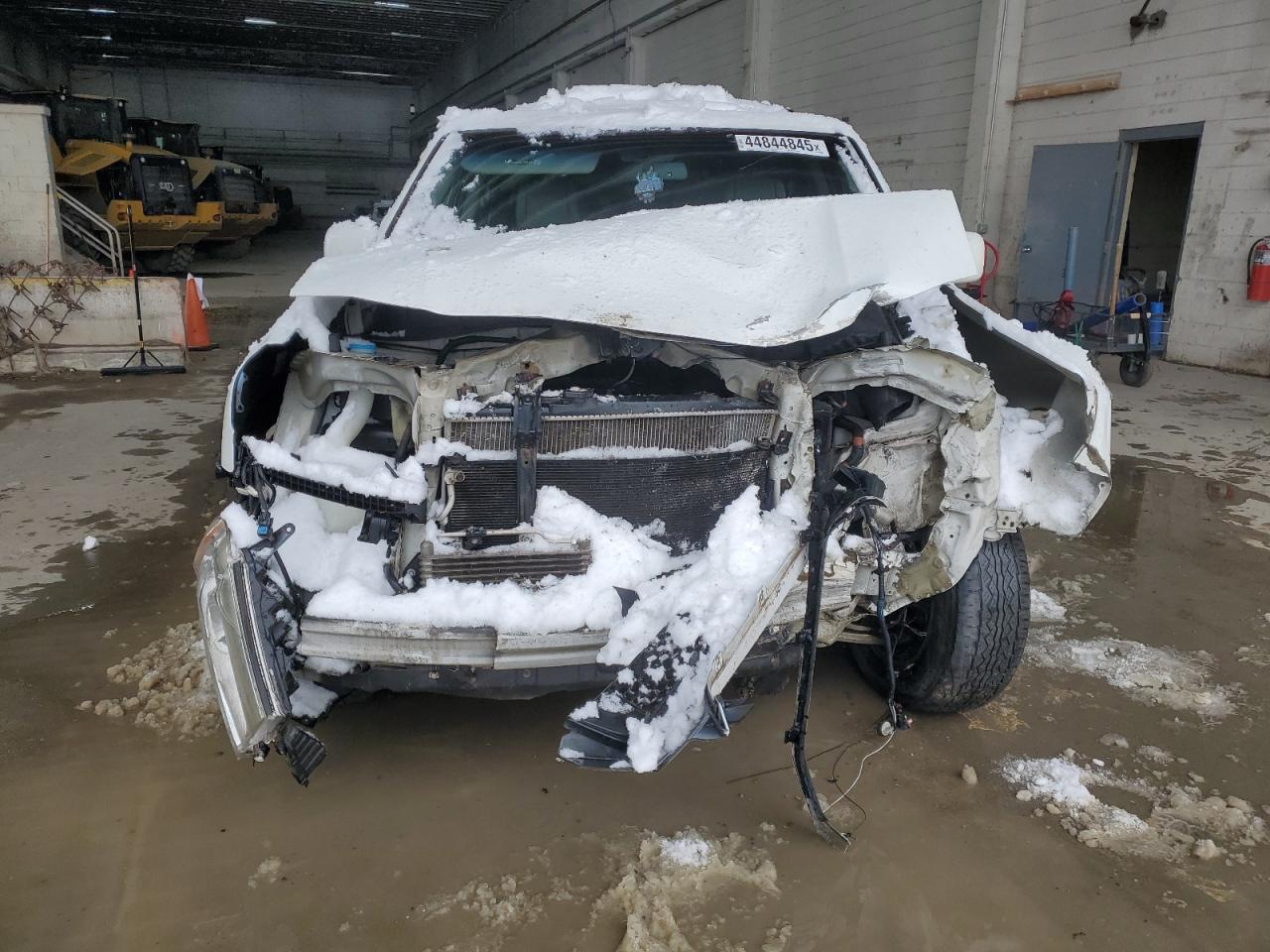 2010 Honda Pilot VIN 5FNYF4H98AB001010 Copart auction photo, front end / side damage thumbnail 5