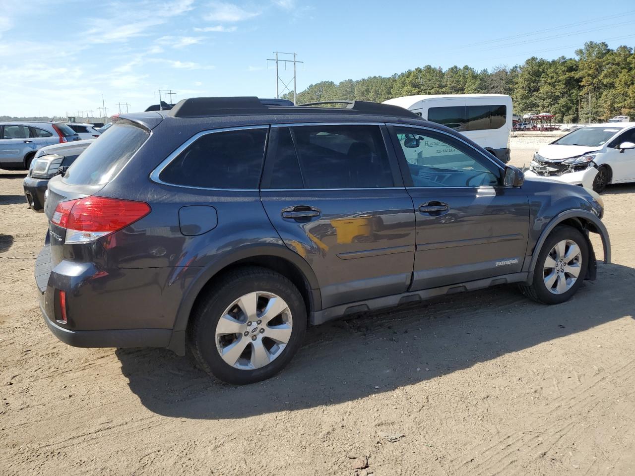 2012 Subaru Outback VIN 4S4BRCKC4C3295447 Copart auction photo, front end damage thumbnail 3