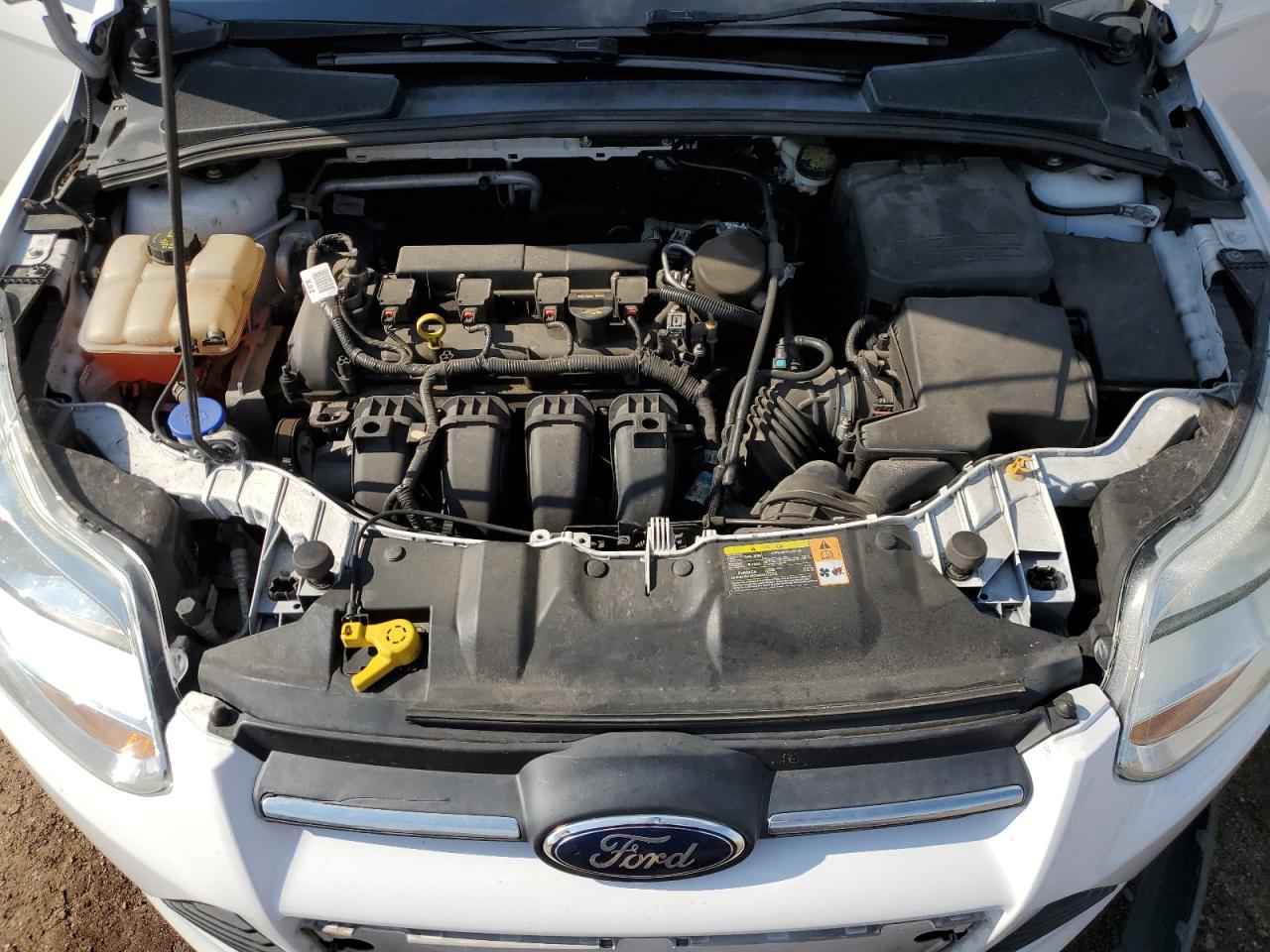 2014 Ford Focus VIN 1FADP3K20EL248449 Copart auction photo, rear end / side damage thumbnail 12
